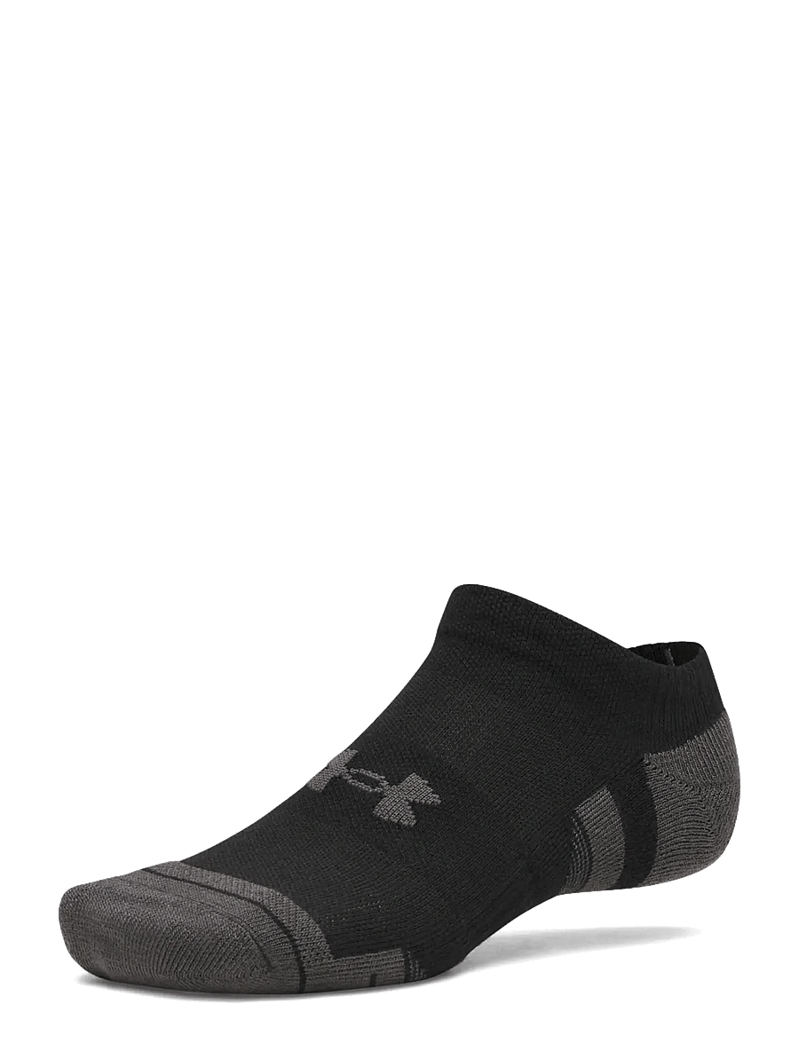 Under Armour - New UA Perf Tech 3pk NS - strümpfe - black - 0