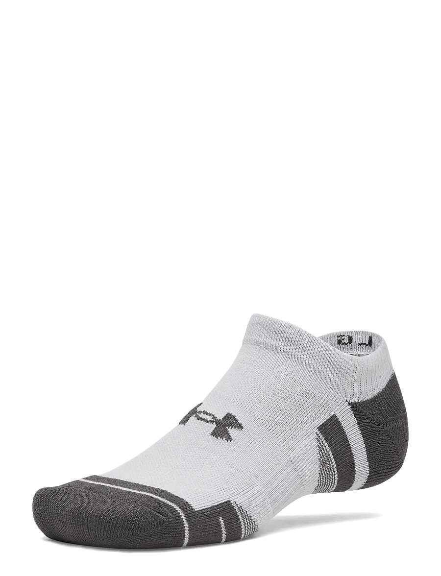 Under Armour - New UA Perf Tech 3pk NS - strümpfe - black medium heather - 0