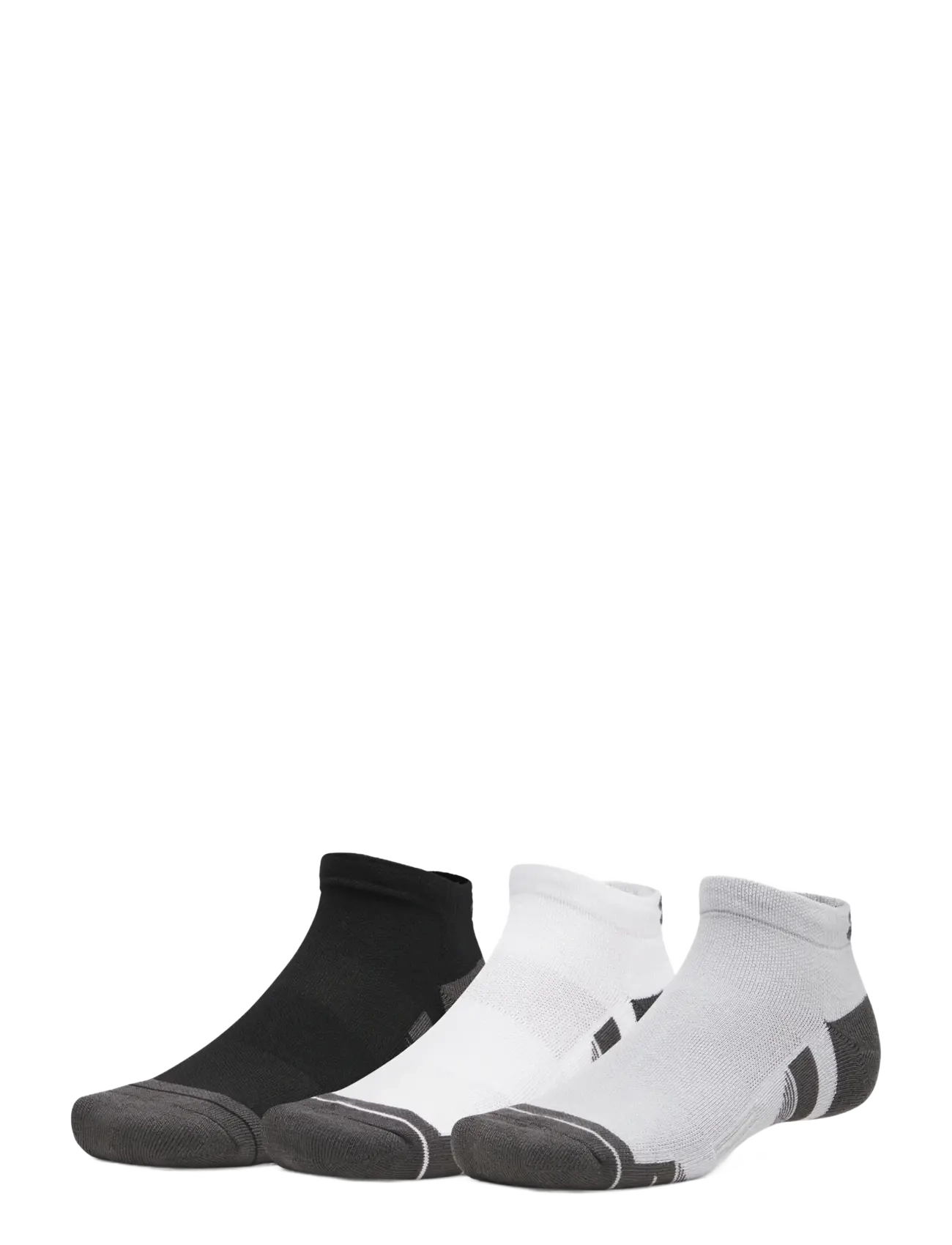 Under Armour - New UA Perf Tech 3pk Low - strümpfe - black medium heather - 1