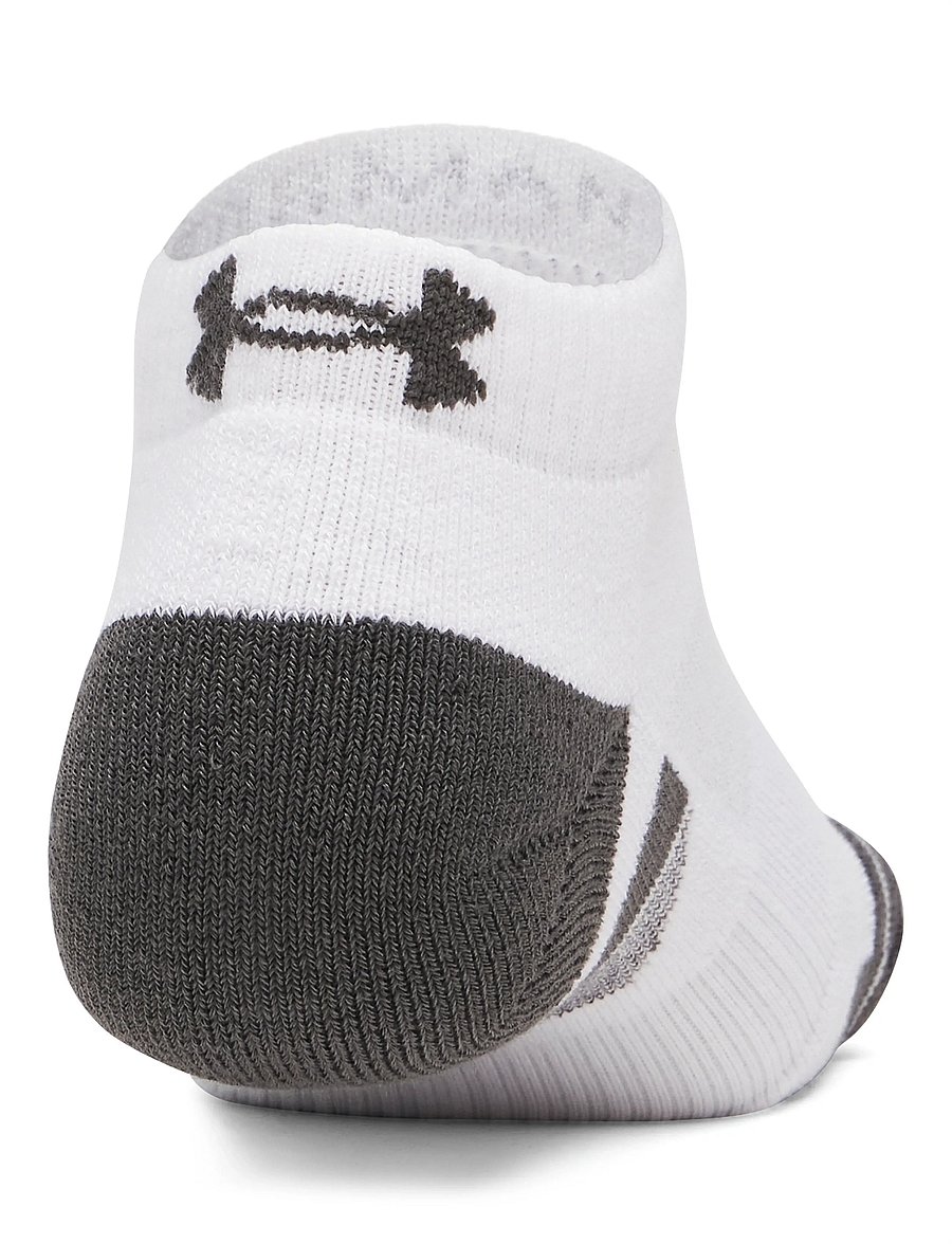 Under Armour - New UA Perf Tech 3pk Low - strümpfe - halo gray - 2
