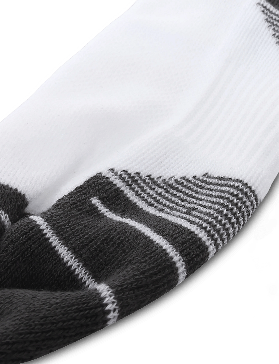 Under Armour - New UA Perf Tech 3pk Crew - träningsstrumpor - black medium heather - 2