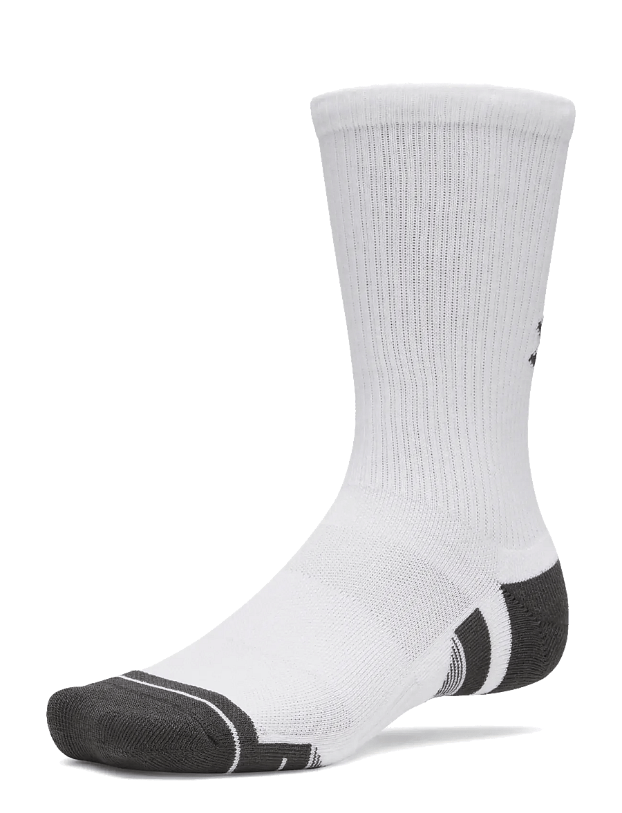 Under Armour - New UA Perf Tech 3pk Crew - strümpfe - halo gray - 0