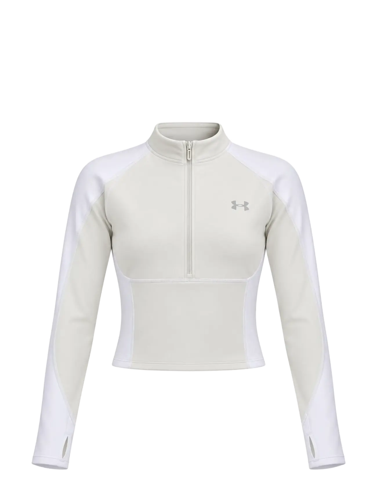 Under Armour ColdGear Elite 1/2 Zip - Visa allt - SUMMIT WHITE / white