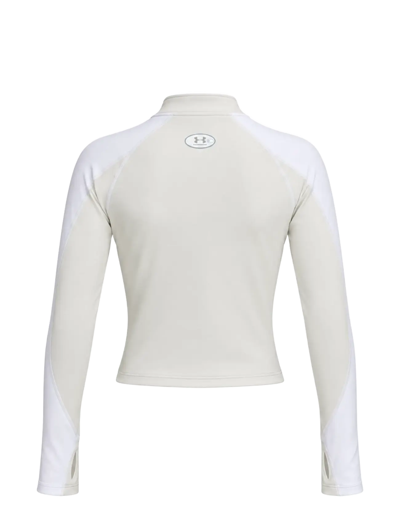 Under Armour - ColdGear Elite 1/2 Zip - långärmade tröjor - summit white - 2