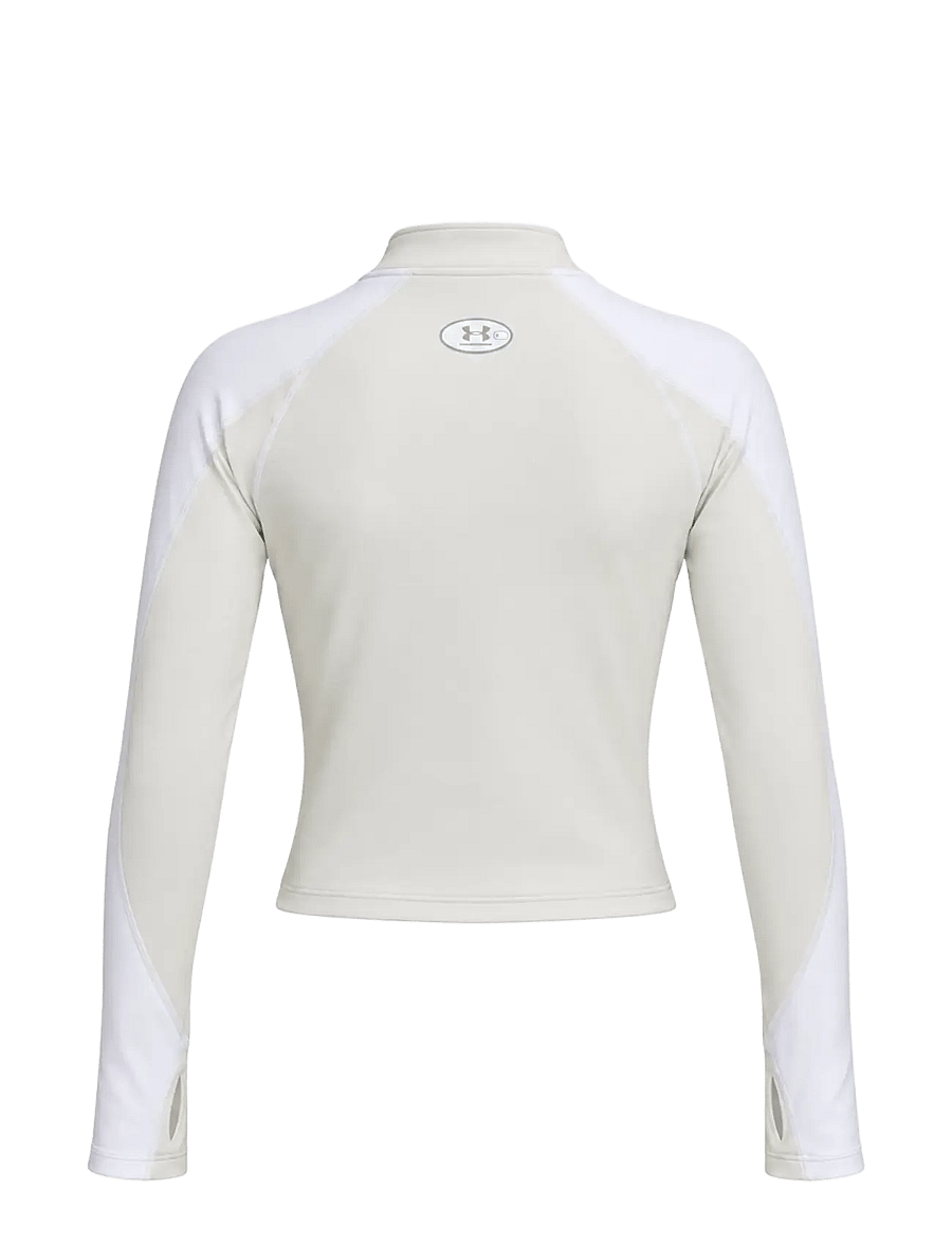 Under Armour - ColdGear Elite 1/2 Zip - långärmade tröjor - summit white - 2