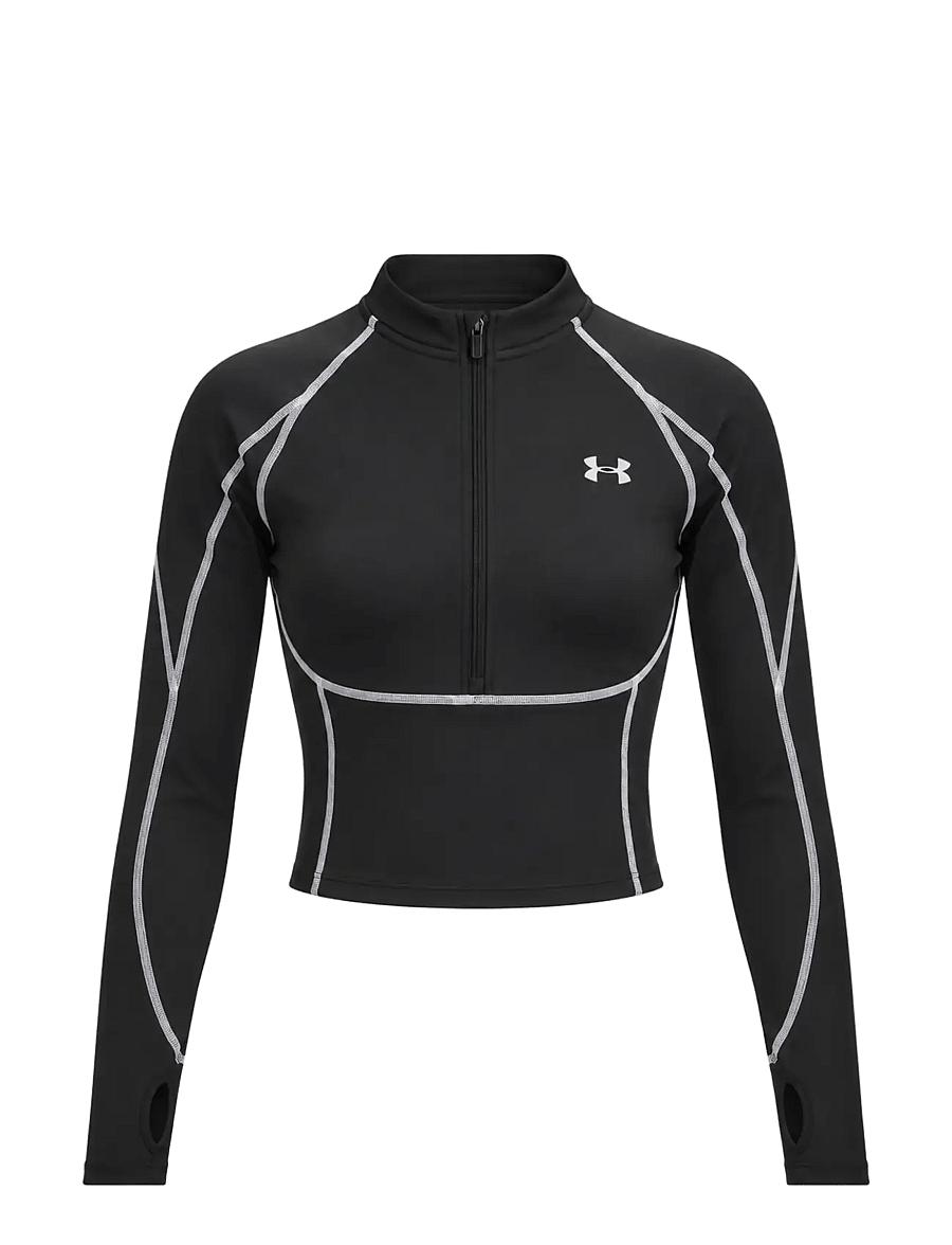 Under Armour - ColdGear Elite 1/2 Zip - langarmshirts - ultimate black - 1