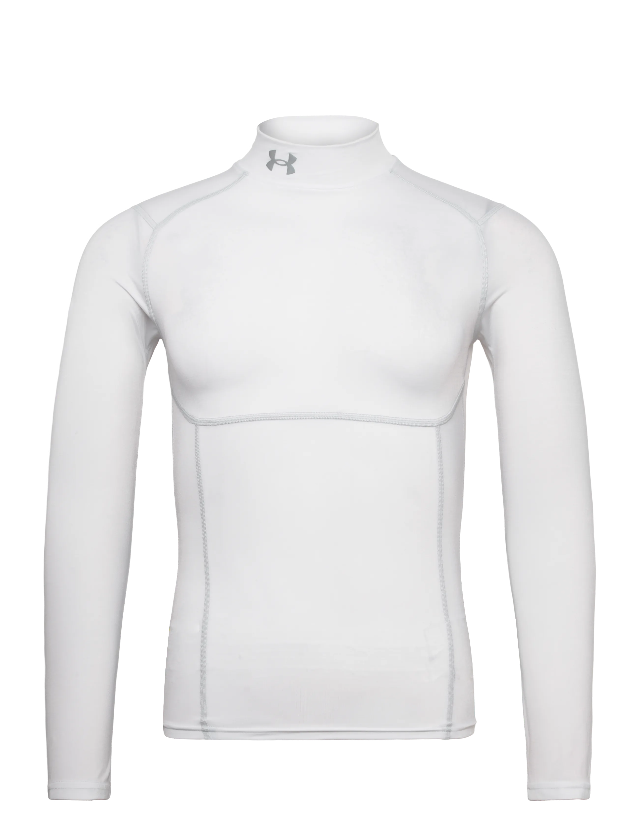 Under Armour UA HG Elite Comp Mock LS - Funktionsunterwäsche - WHITE / white