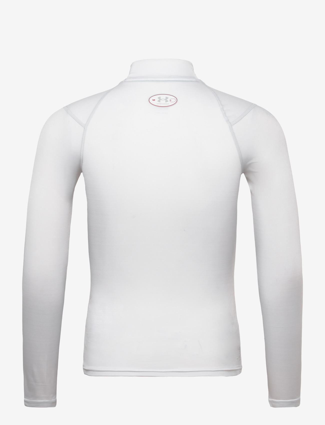 Under Armour - UA HG Elite Comp Mock LS - underställströjor - white - 2