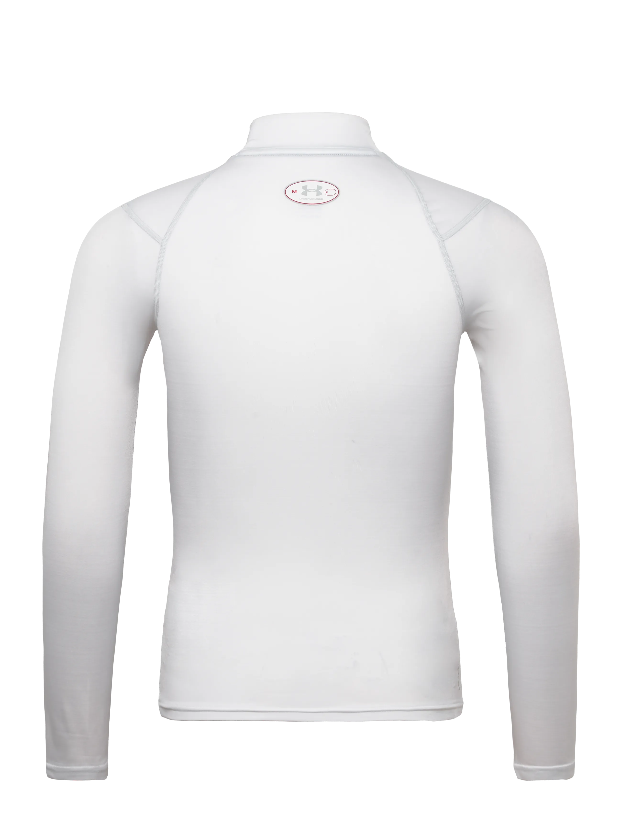 Under Armour - UA HG Elite Comp Mock LS - funktionsunterwäsche - oberteile - white - 2