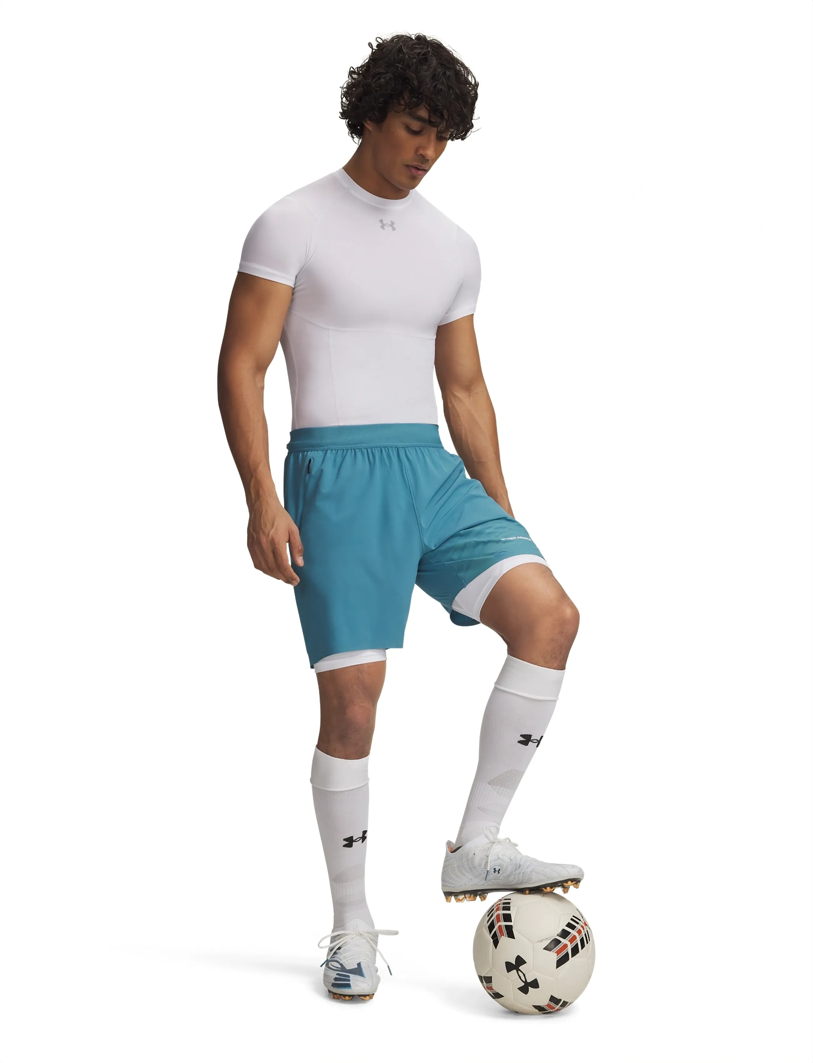 Under Armour - UA HG Elite Long Shorts - boxershorts - white - 4