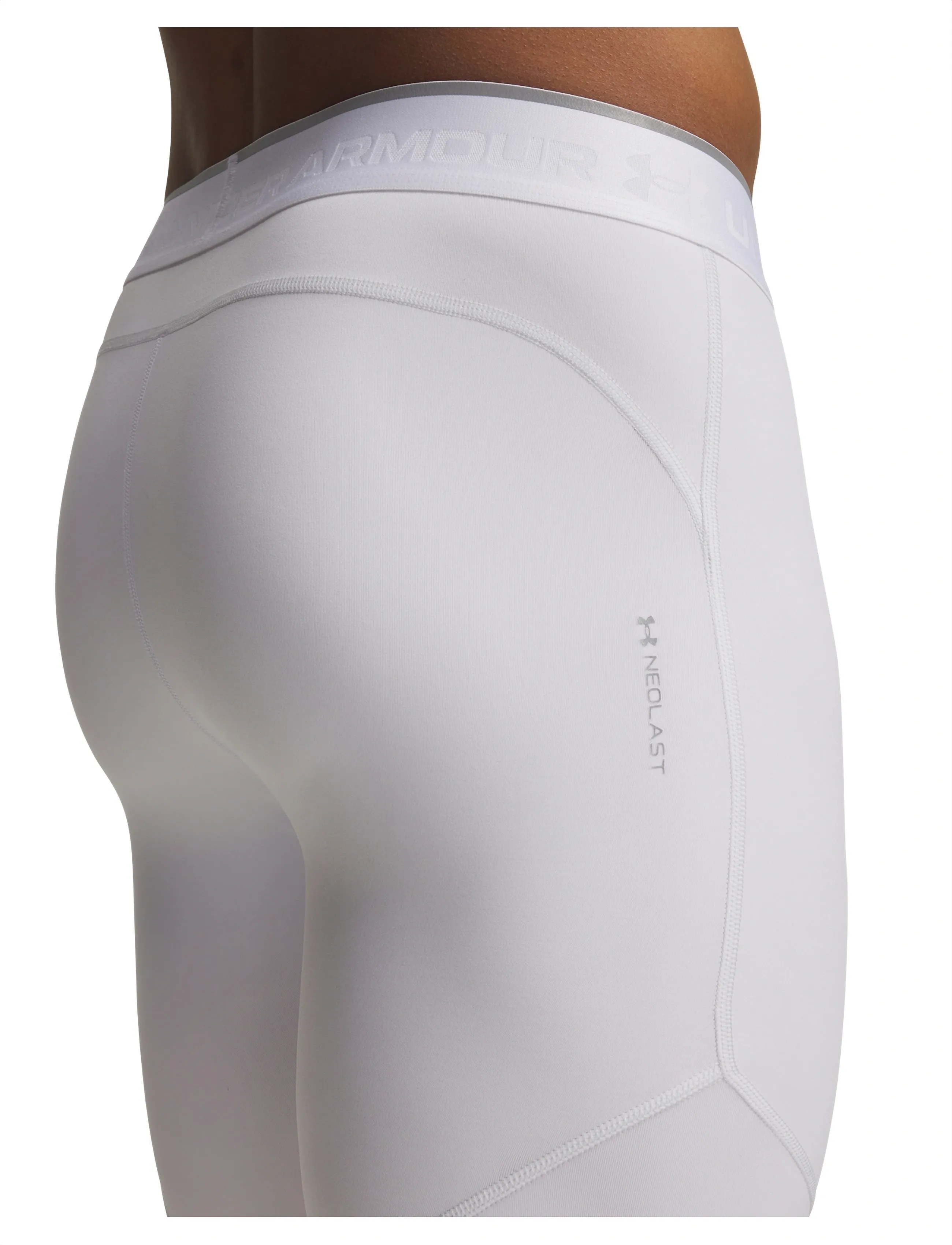 Under Armour - UA HG Elite Long Shorts - boxershorts - white - 5