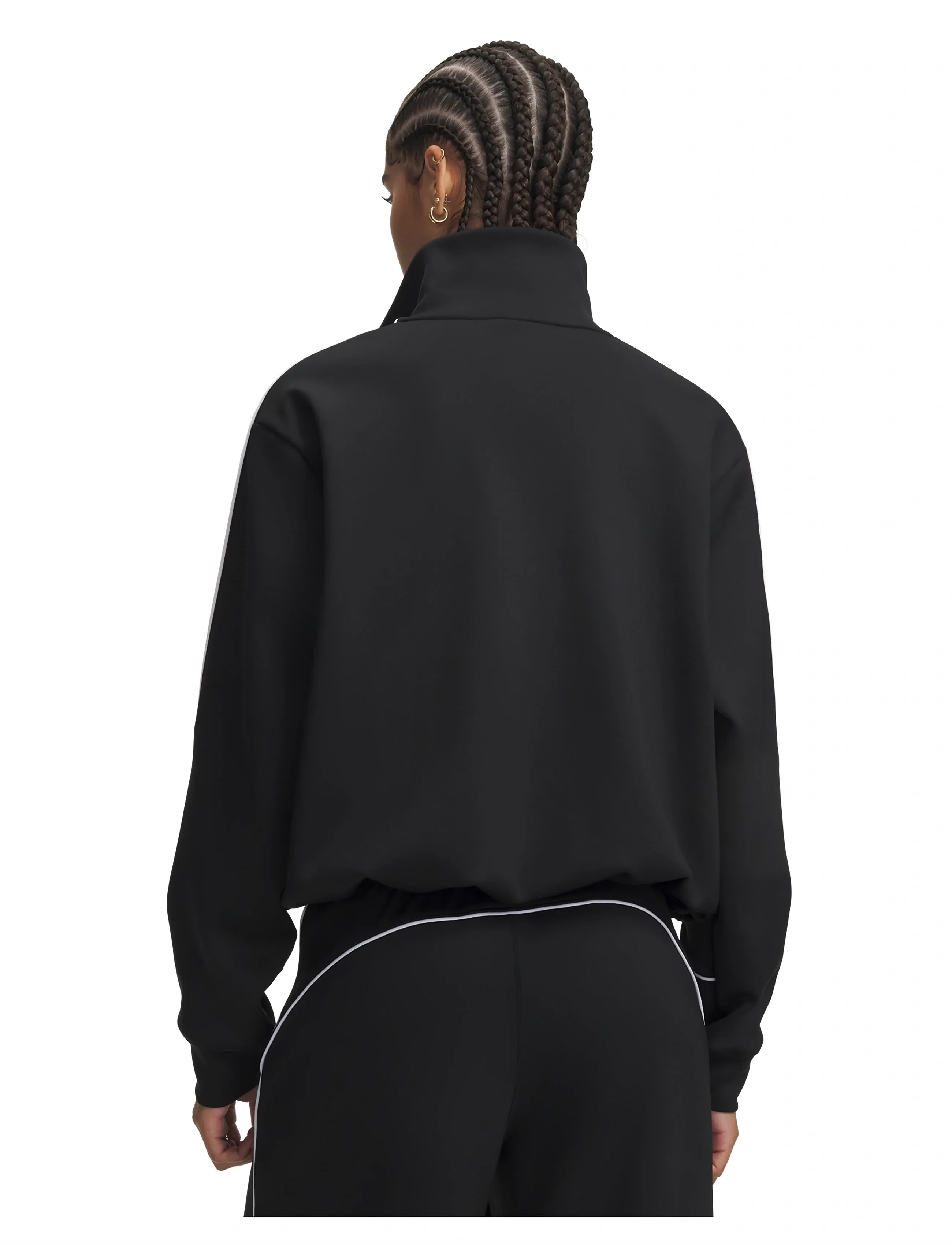 Under Armour - KNIT TRACK JACKET - sportsjakker - black - 3