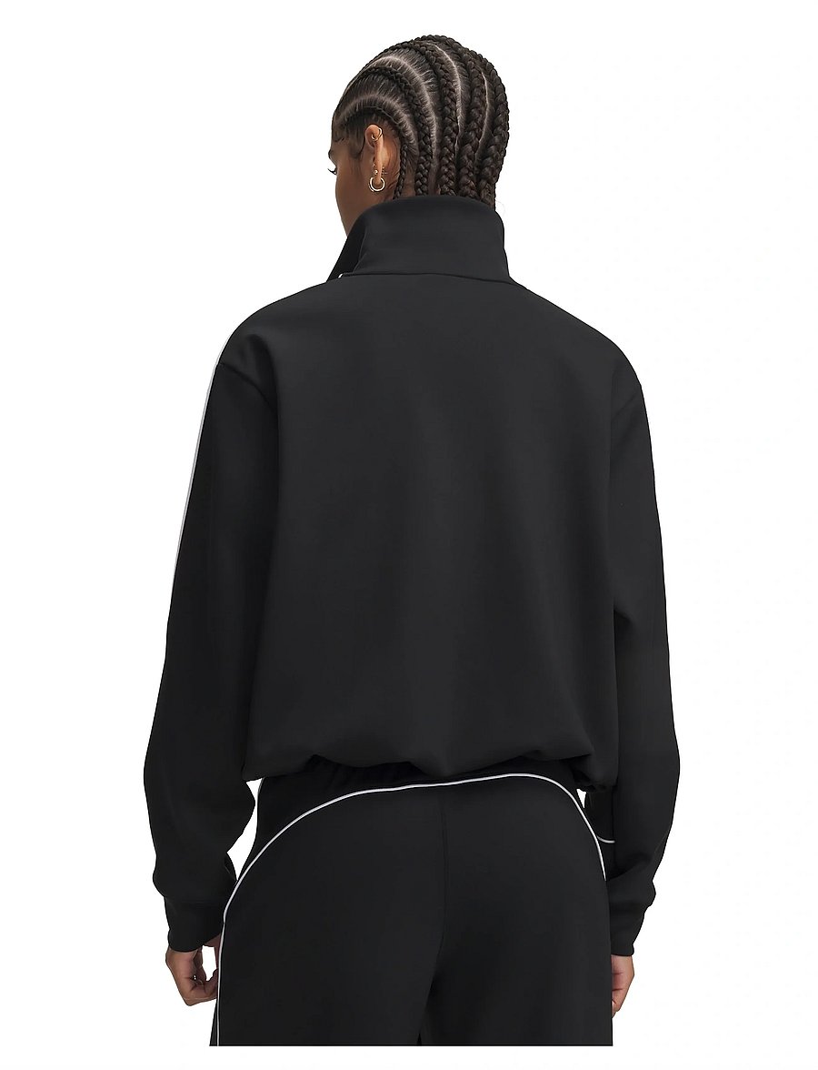 Under Armour - KNIT TRACK JACKET - sportsjakker - black - 3
