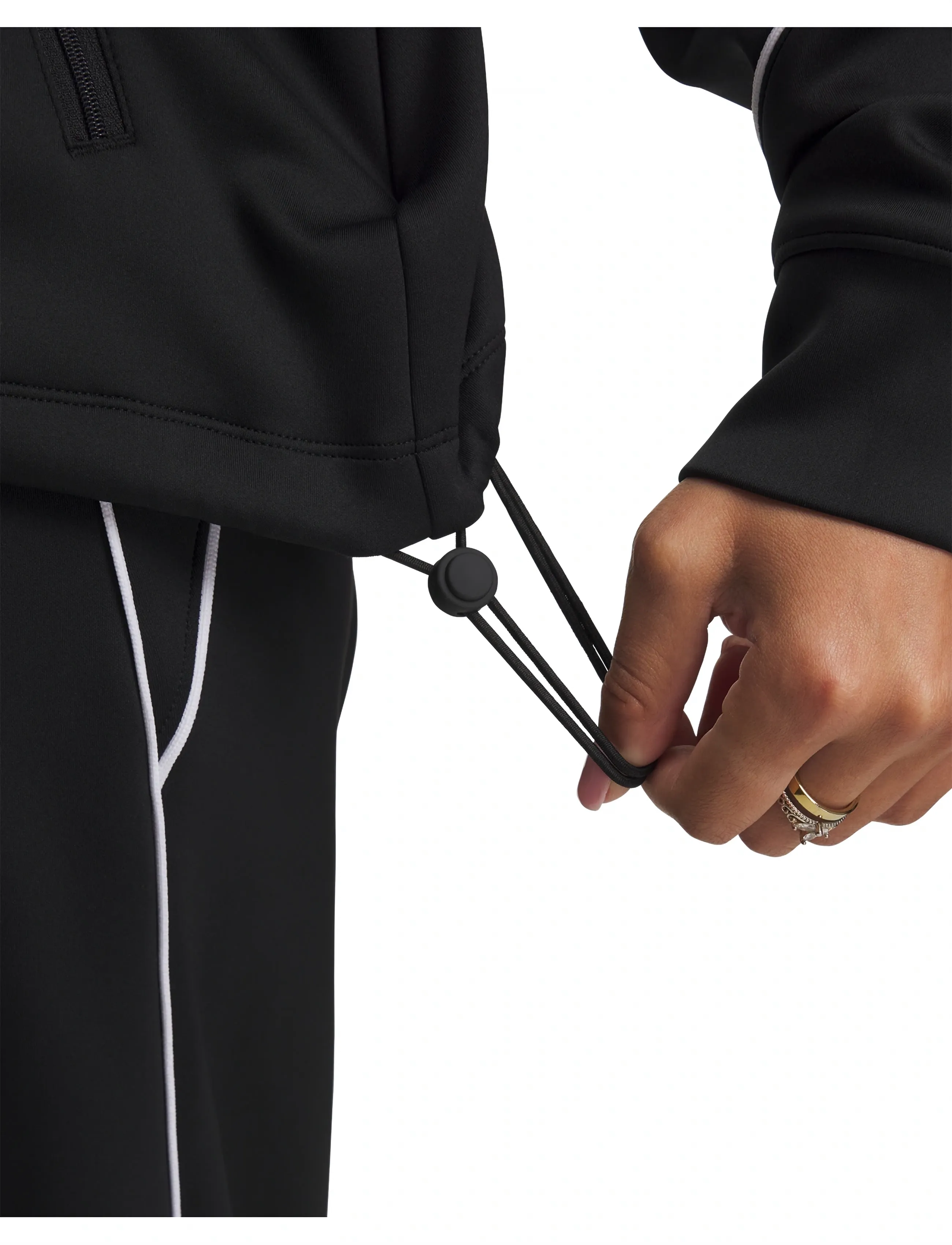 Under Armour - KNIT TRACK JACKET - sportsjakker - black - 4