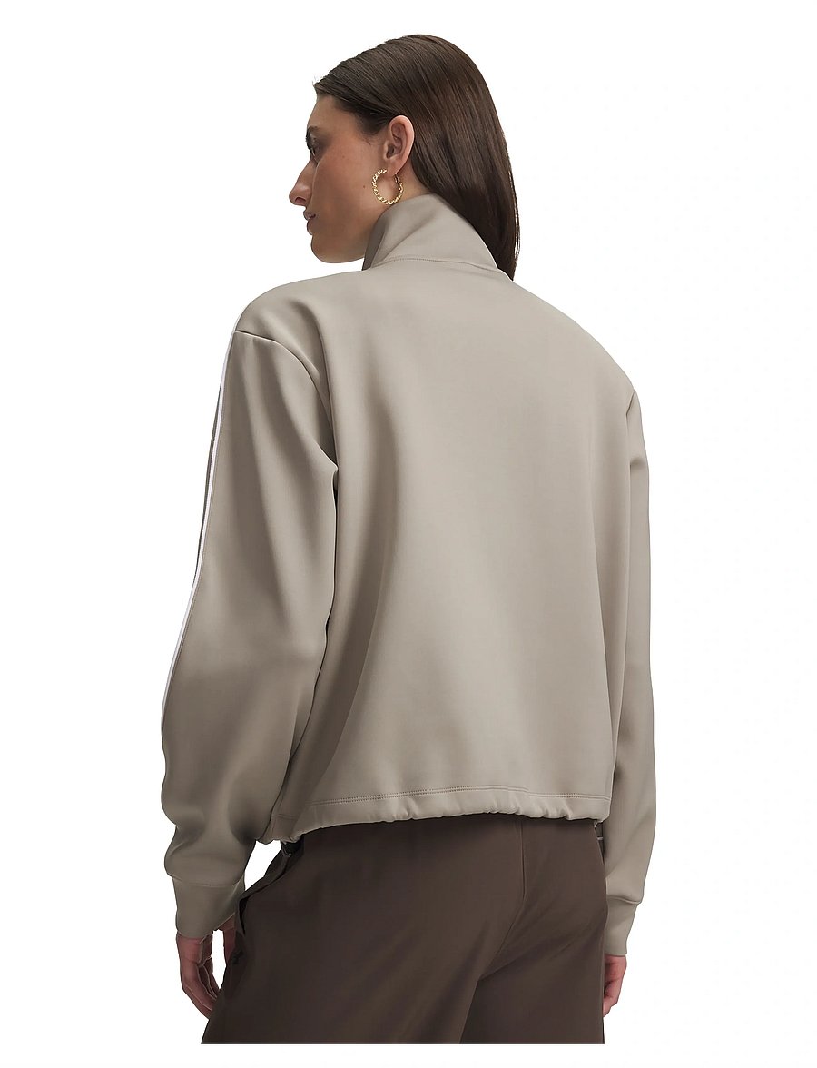 Under Armour - KNIT TRACK JACKET - timberwolf taupe - 3