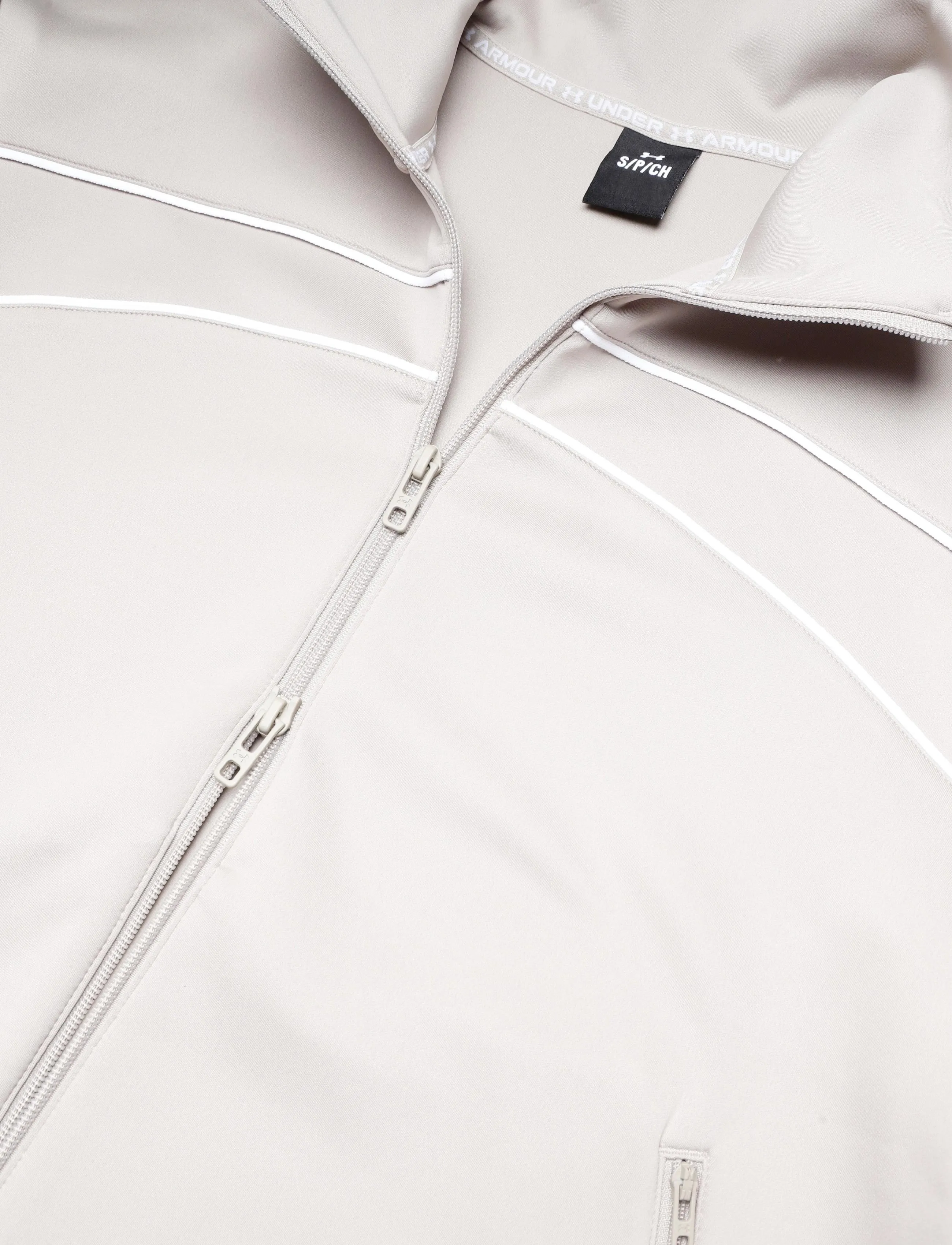 Under Armour - KNIT TRACK JACKET - timberwolf taupe - 5