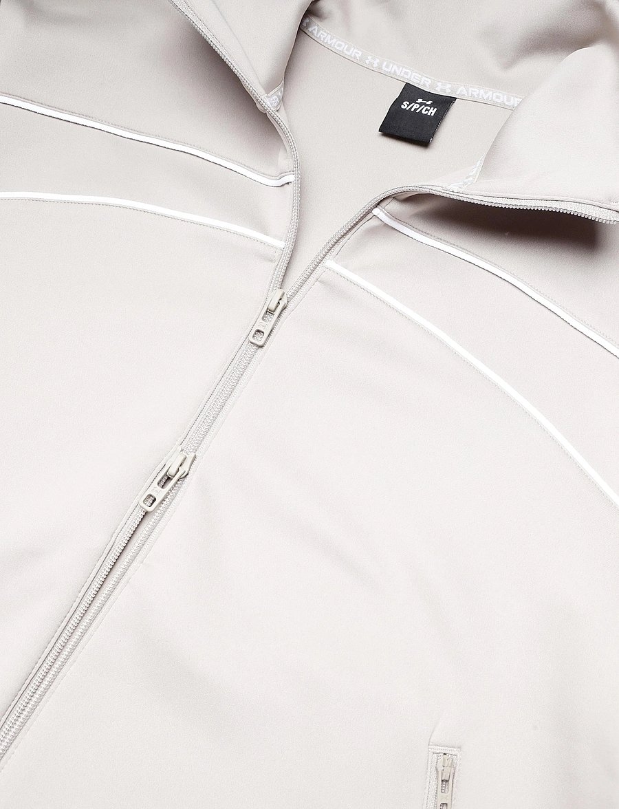 Under Armour - KNIT TRACK JACKET - timberwolf taupe - 5