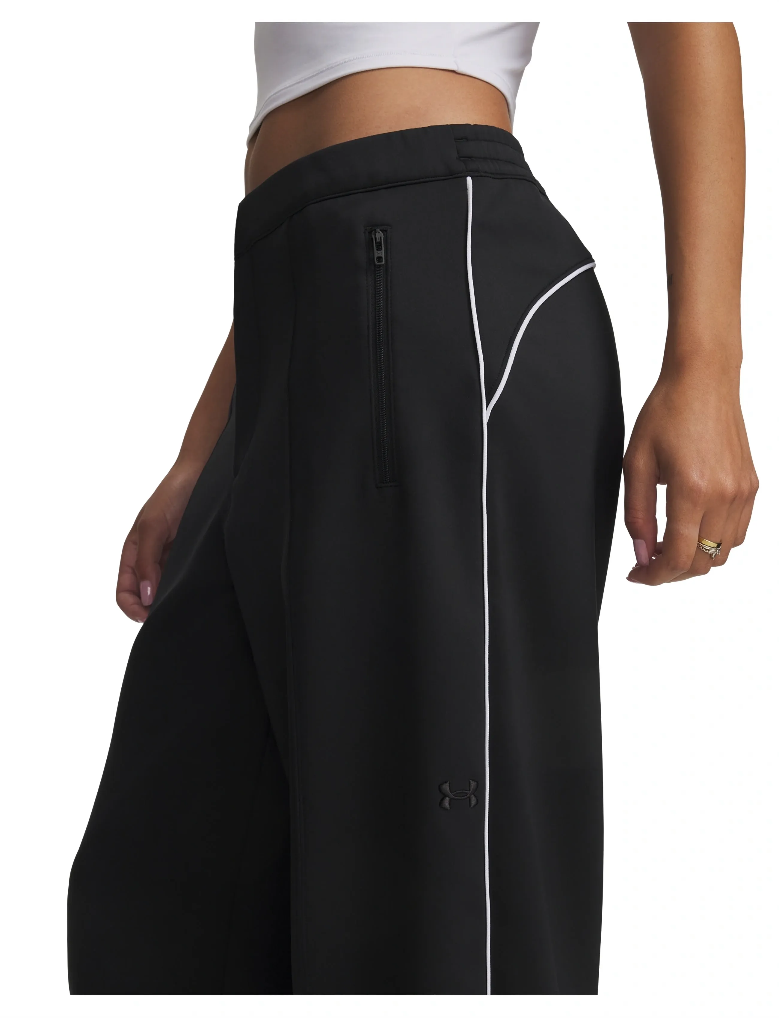 Under Armour - KNIT TRACK PANT - black - 5