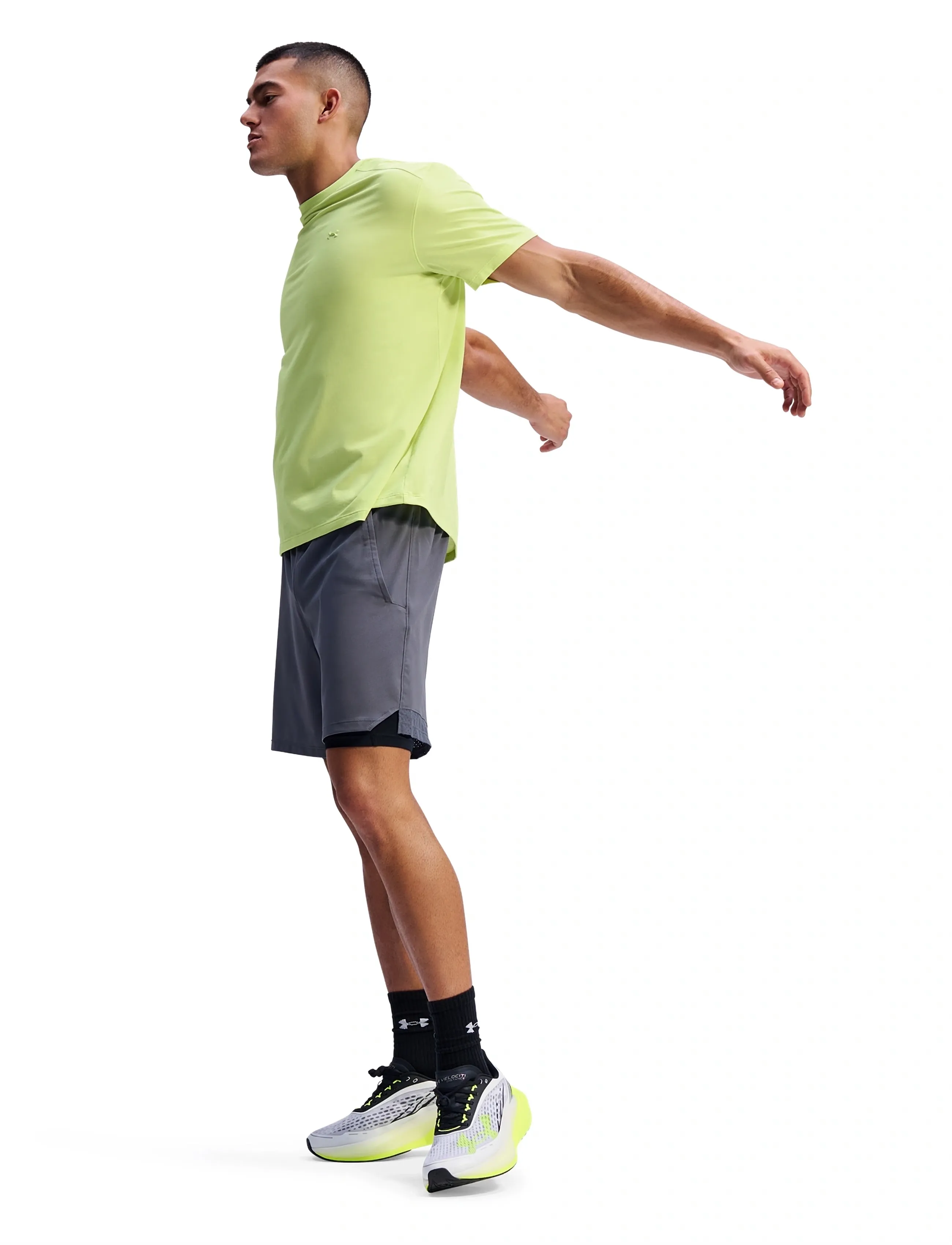Under Armour - The Bouncy Tee - t-särgid - fade green - 4