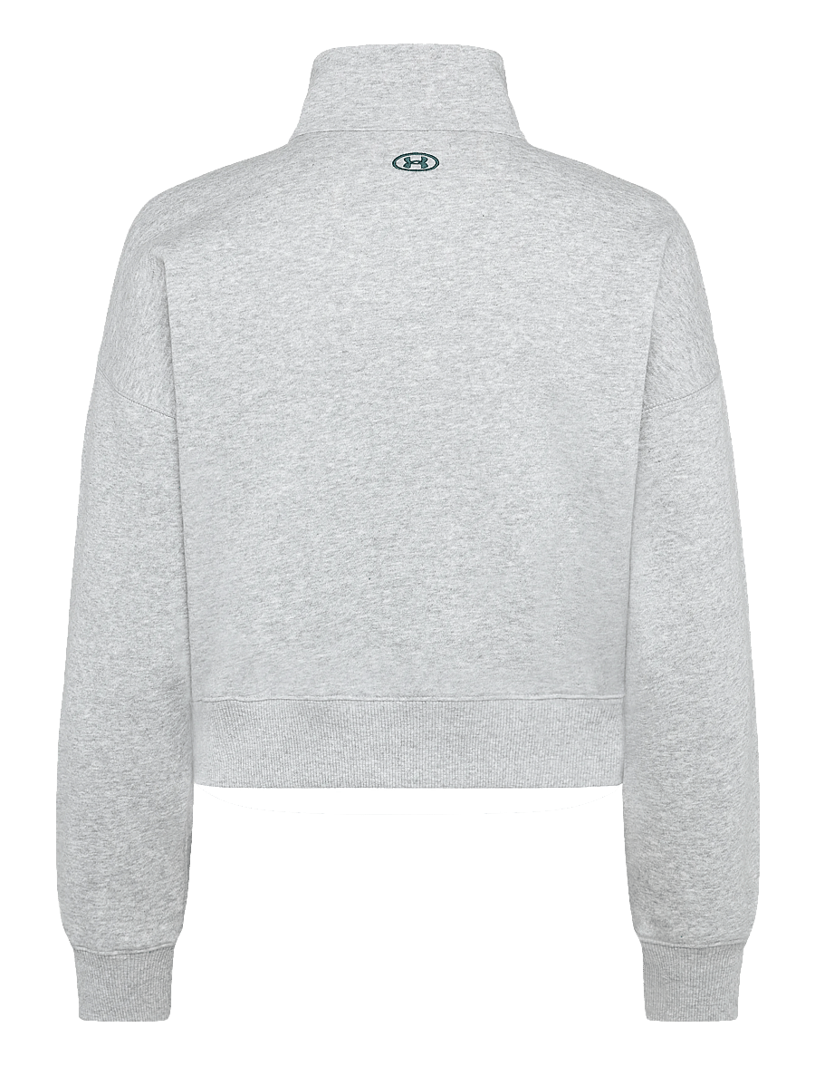 Under Armour - RIVAL FLEECE VARSITY HZ - Överdelar - mod gray light heather - 2