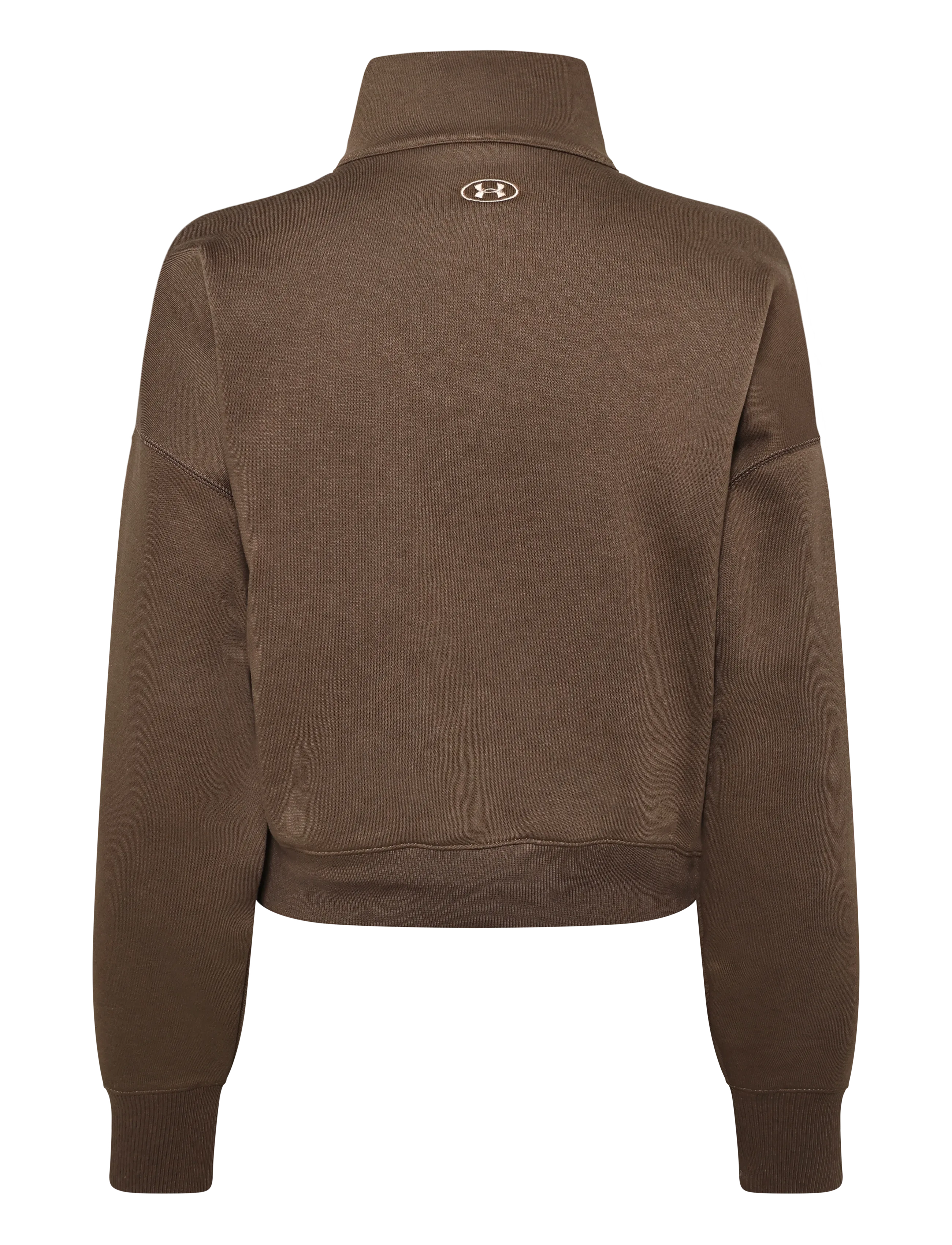 Under Armour - RIVAL FLEECE VARSITY HZ - dressipluusid ja pusad - peppercorn - 2