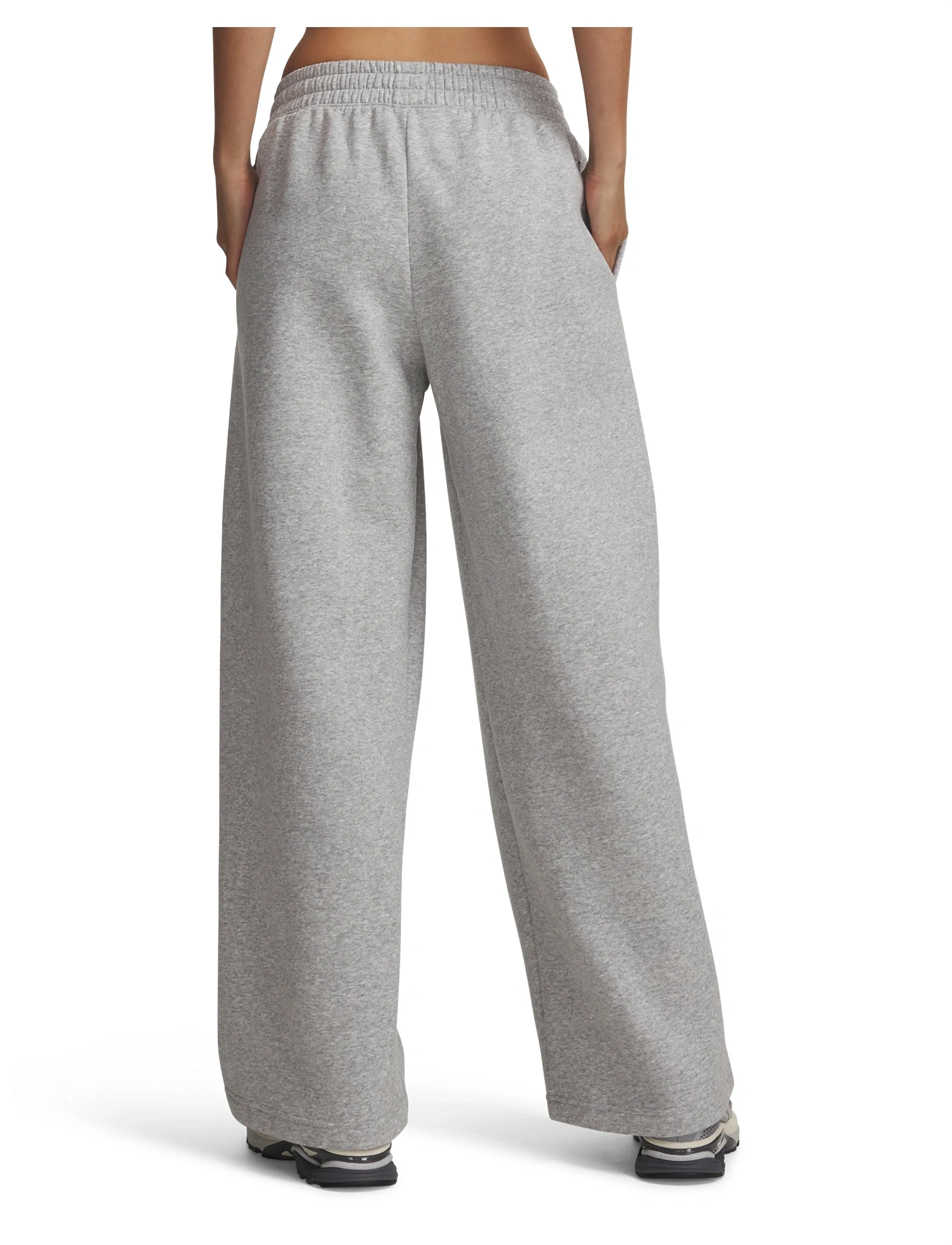 Under Armour - RIVAL PLEATED VARSITY PANT - trennipüksid - mod gray light heather - 3