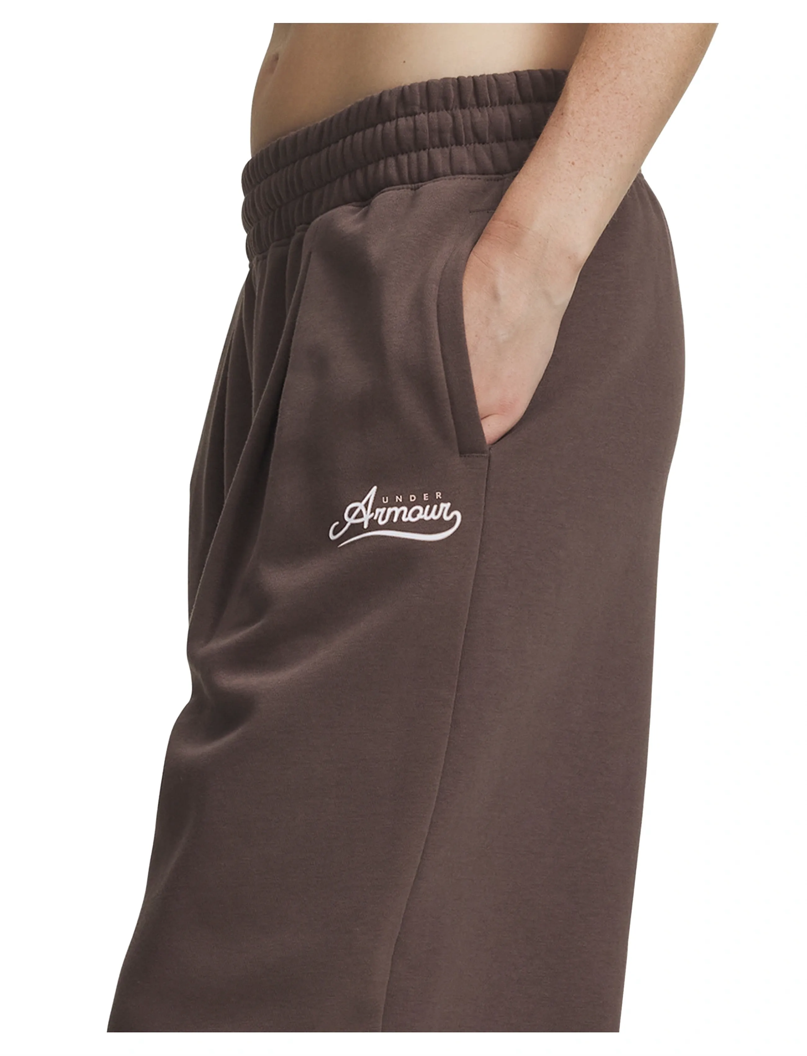 Under Armour - RIVAL PLEATED VARSITY PANT - joggingbukser - peppercorn - 5