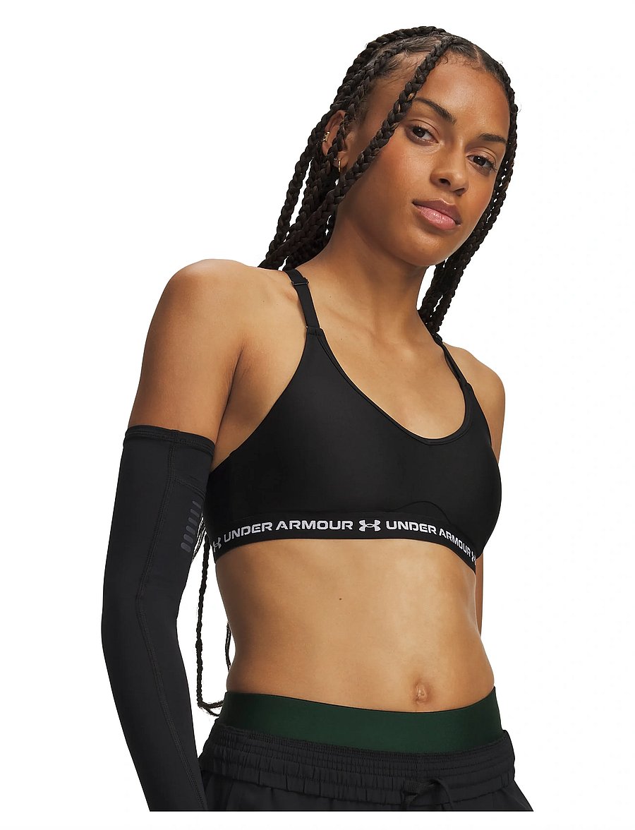 Under Armour - Crossback Low Strappy - sport-bhs - black - 0