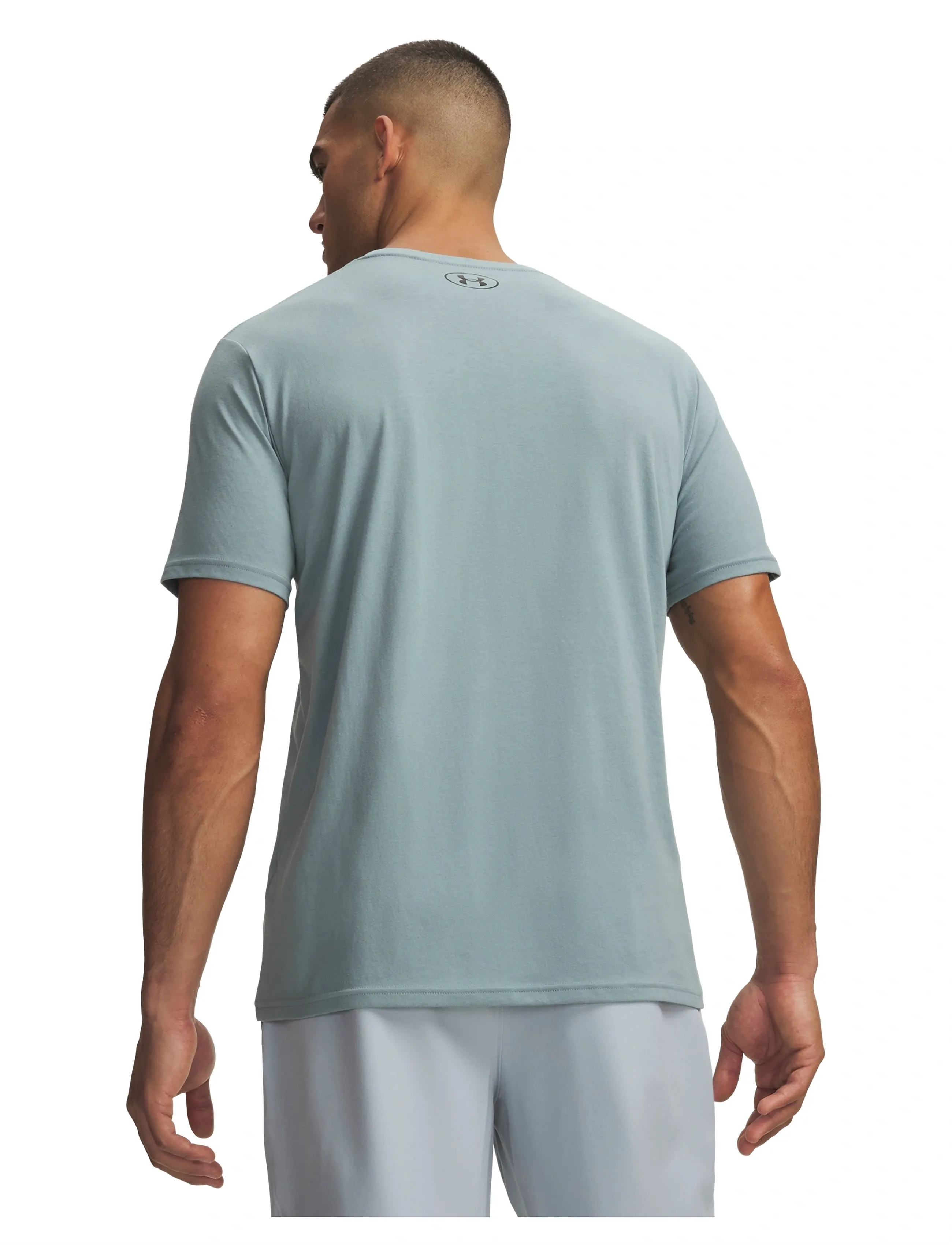 Under Armour - UA M CENTER LOGO SS - t-shirts - academy - 3