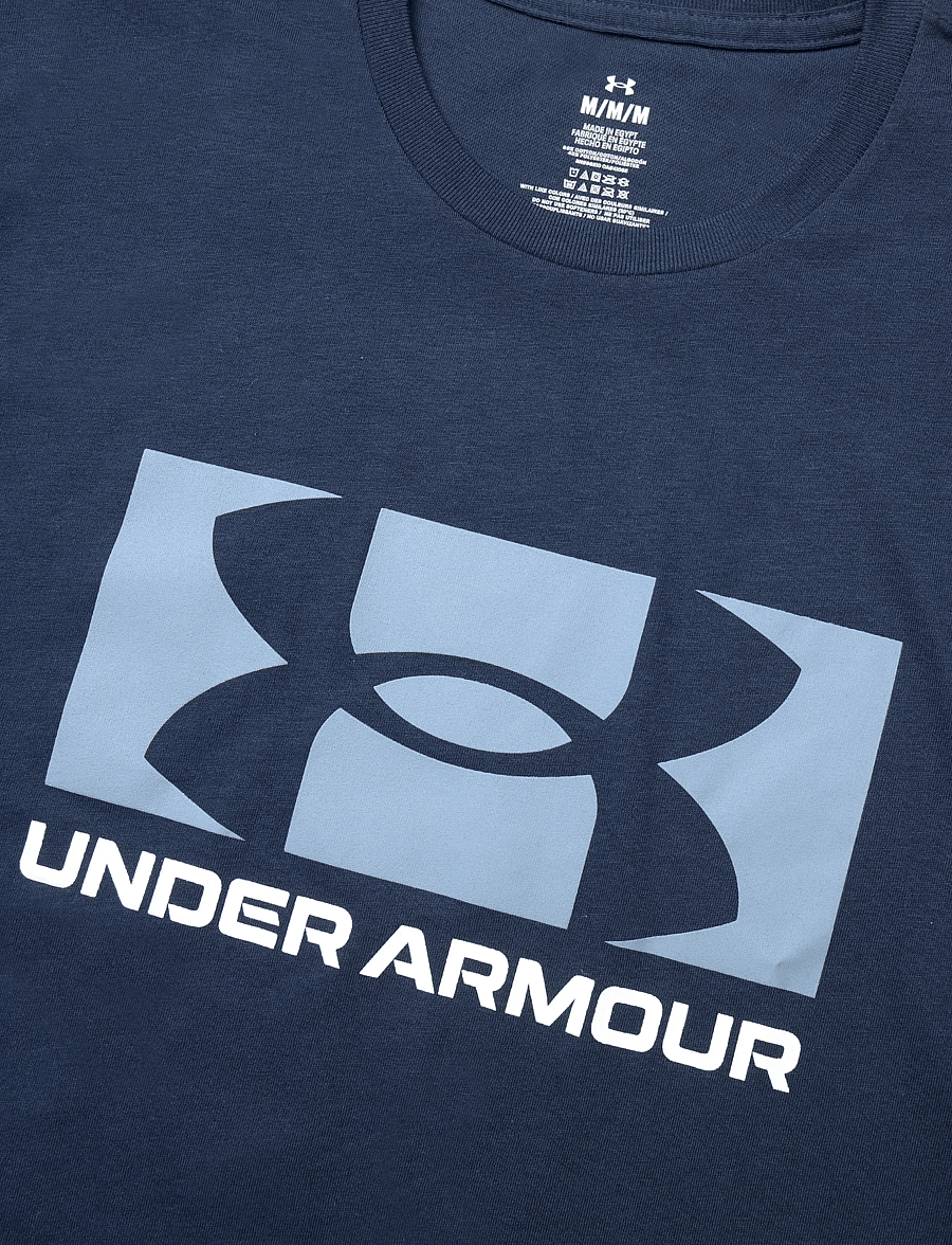 Under Armour - UA M CENTER LOGO SS - t-shirts - academy - 5
