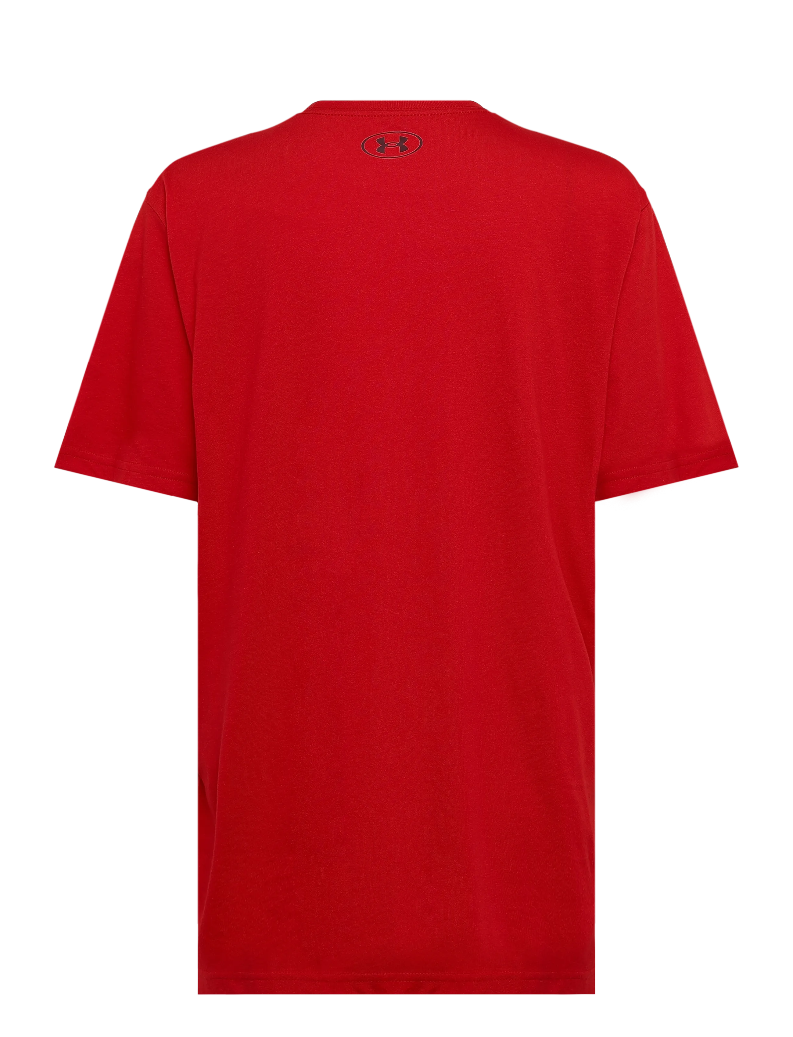 Under Armour - UA M CENTER LOGO SS - t-shirts - red - 2