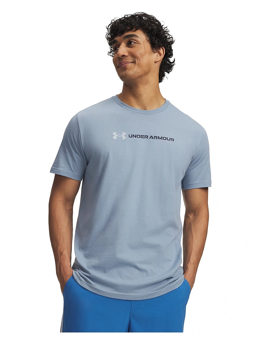 Under Armour - UA M LOGO WM SS - t-särgid - blue wind - 0