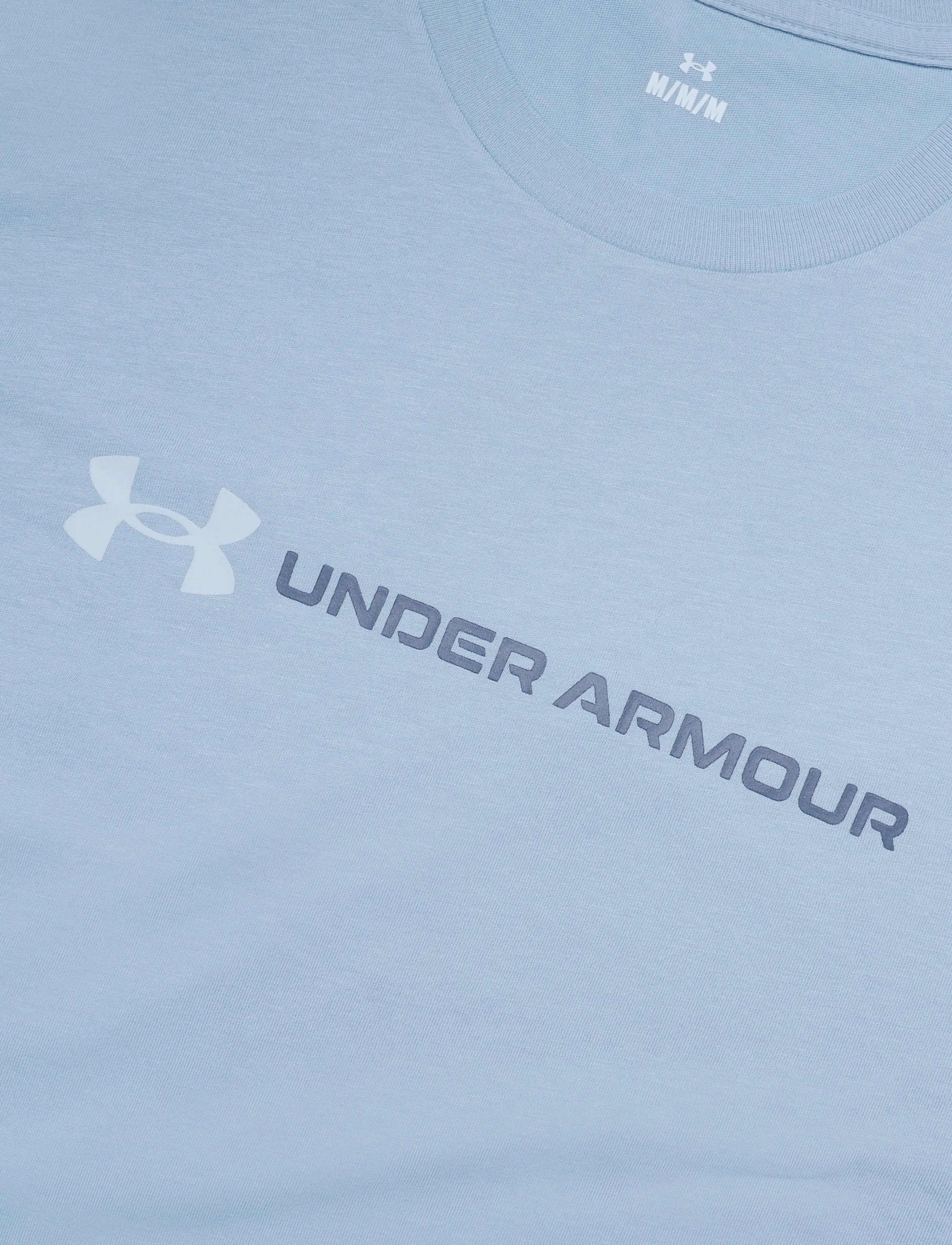 Under Armour - UA M LOGO WM SS - t-shirts - blue wind - 5