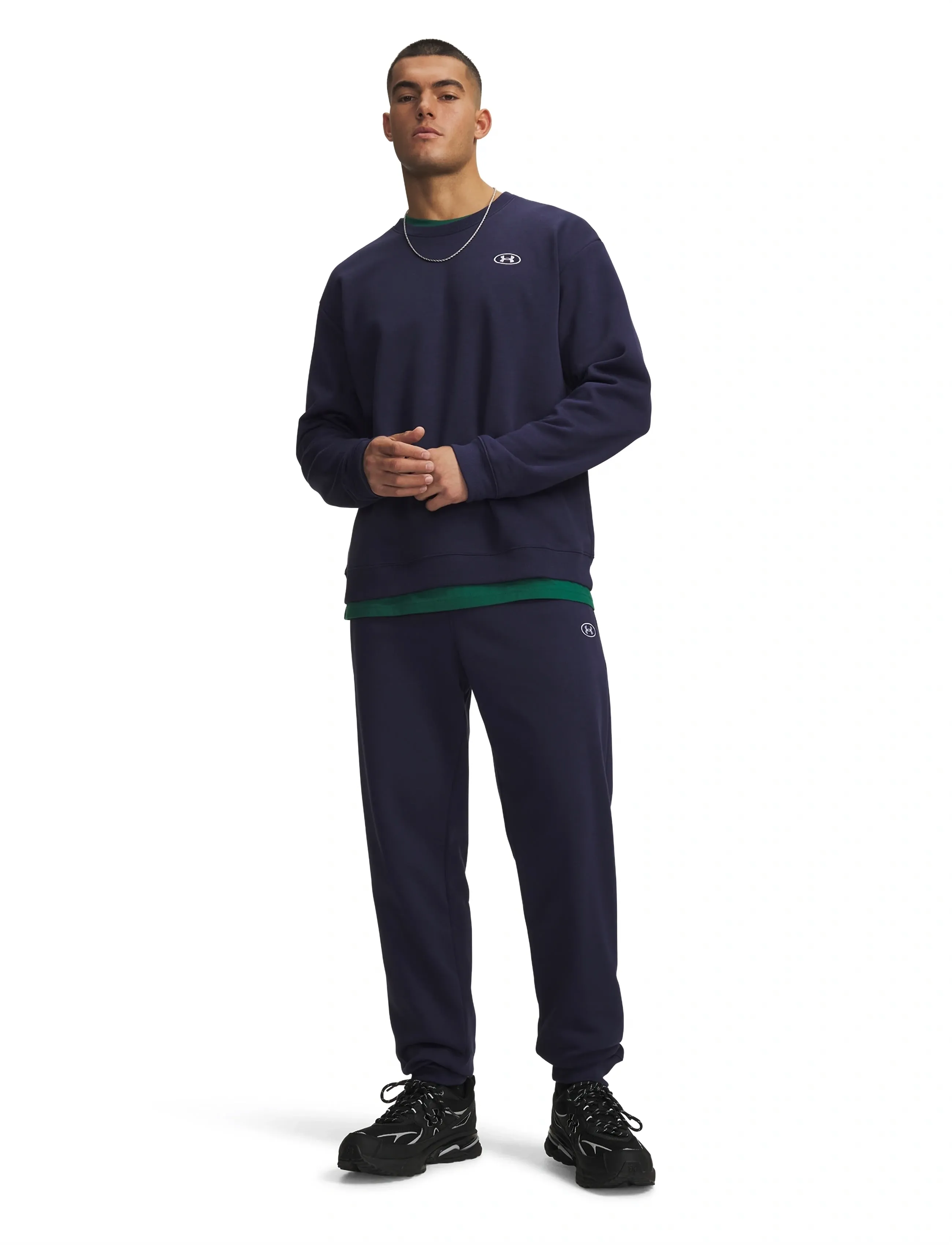 Under Armour - UA Rival Flc Jogger - træningsbukser - midnight navy - 4