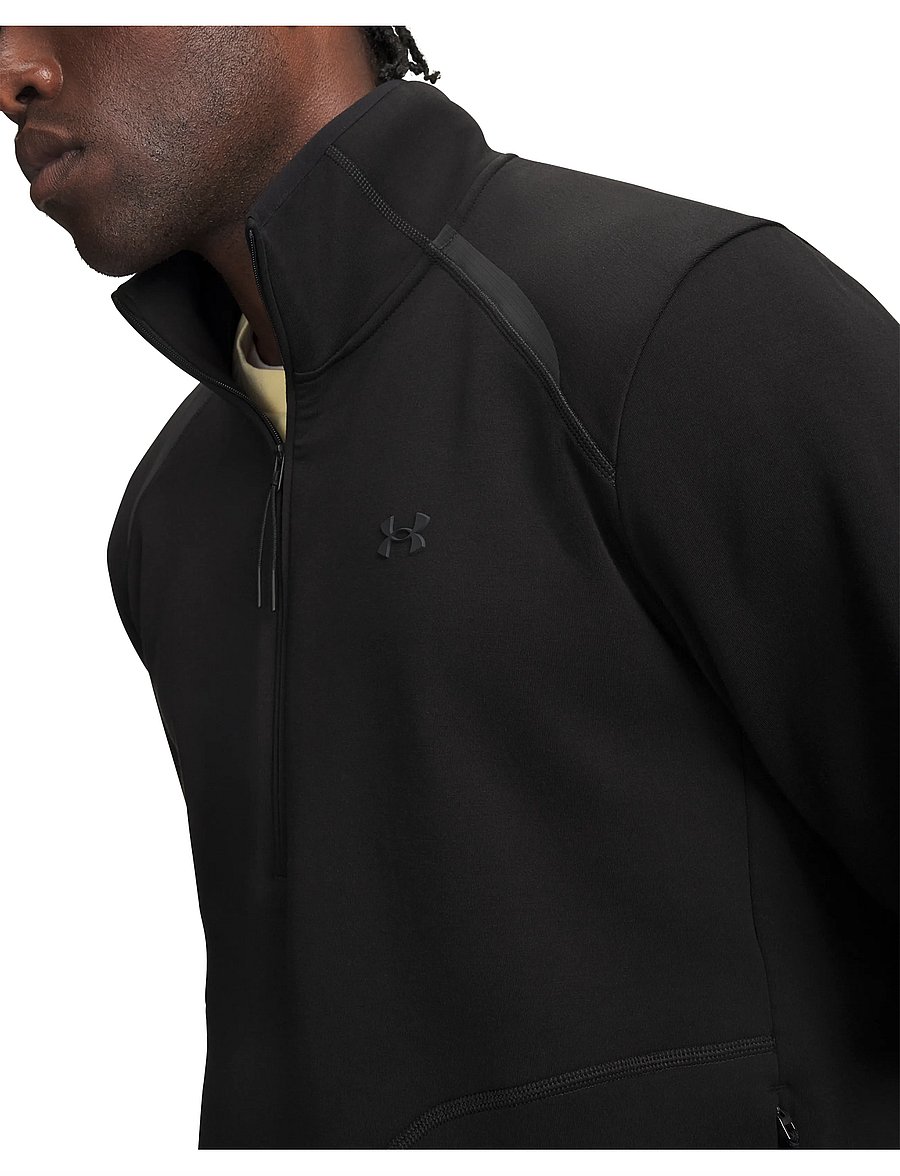 Under Armour - UA Unstoppable Flc 1/2 Zip - black - 4