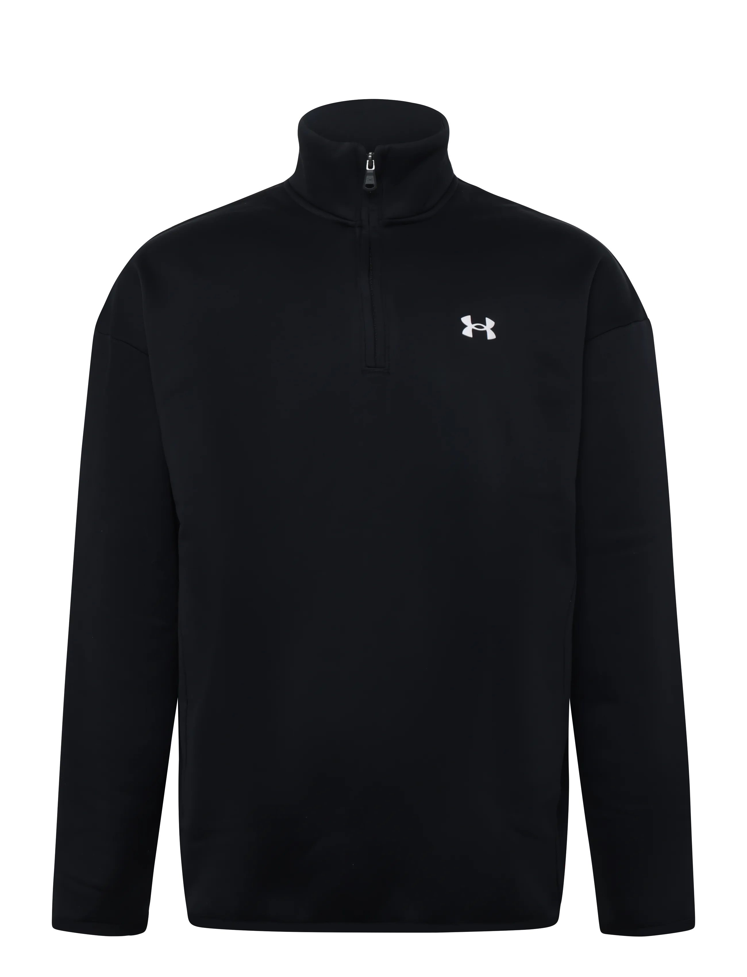 Under Armour UA Armour Fleece 1/4 Zip - Nyheter - BLACK / black