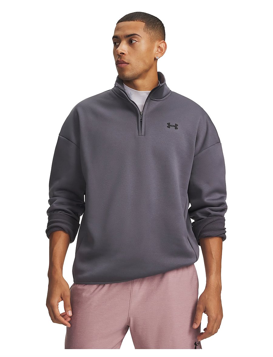 Under Armour - UA Armour Fleece 1/4 Zip - dressipluusid - castlerock - 0