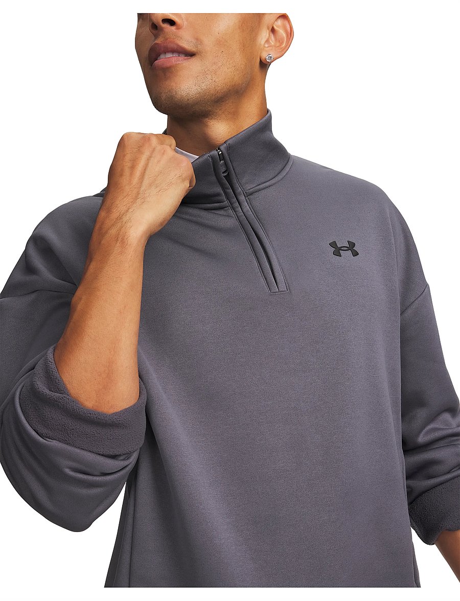 Under Armour - UA Armour Fleece 1/4 Zip - dressipluusid - castlerock - 4