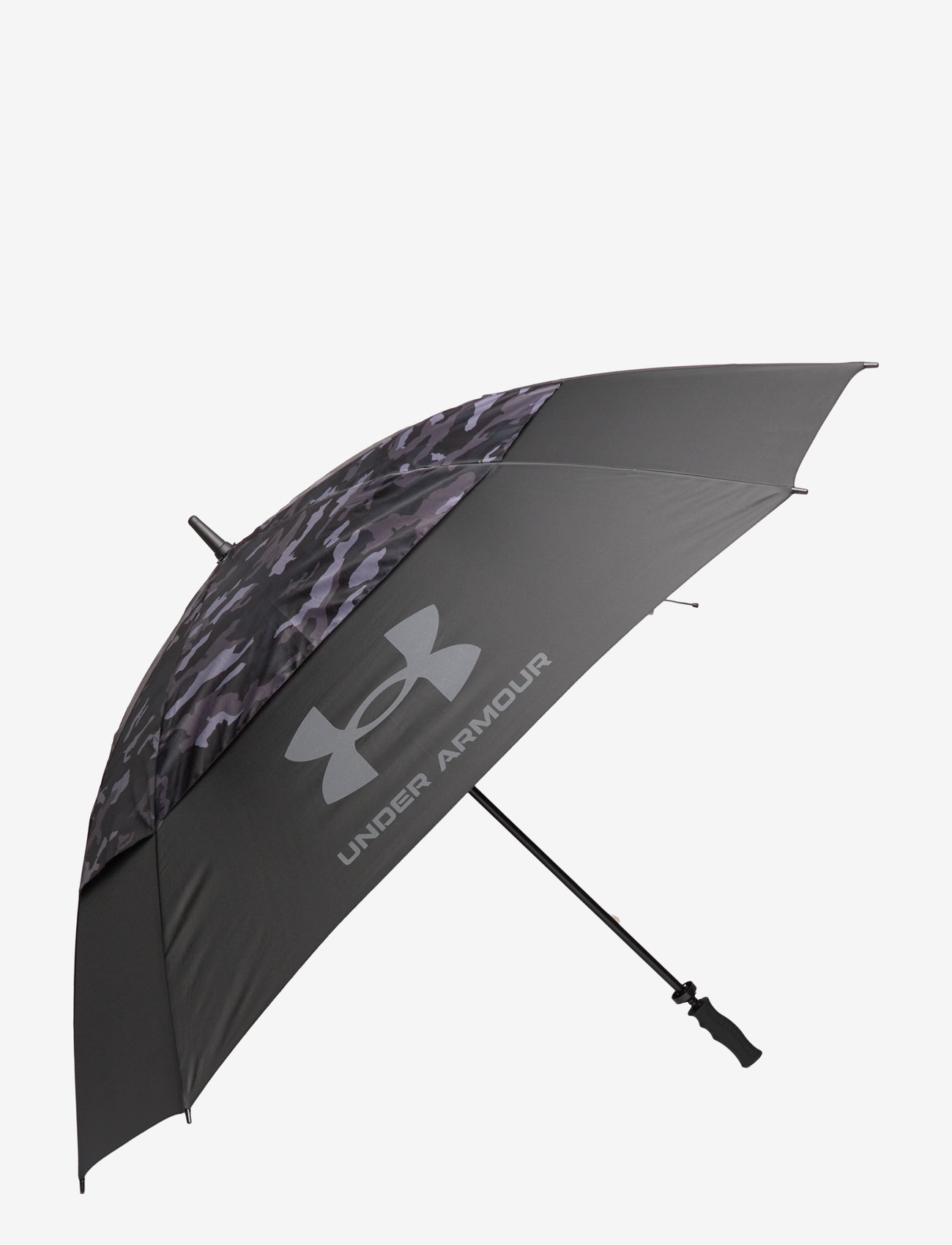 Under Armour - UA DOUBLE CANOPY GOLF UMBRELLA - golfparaply - black - 0