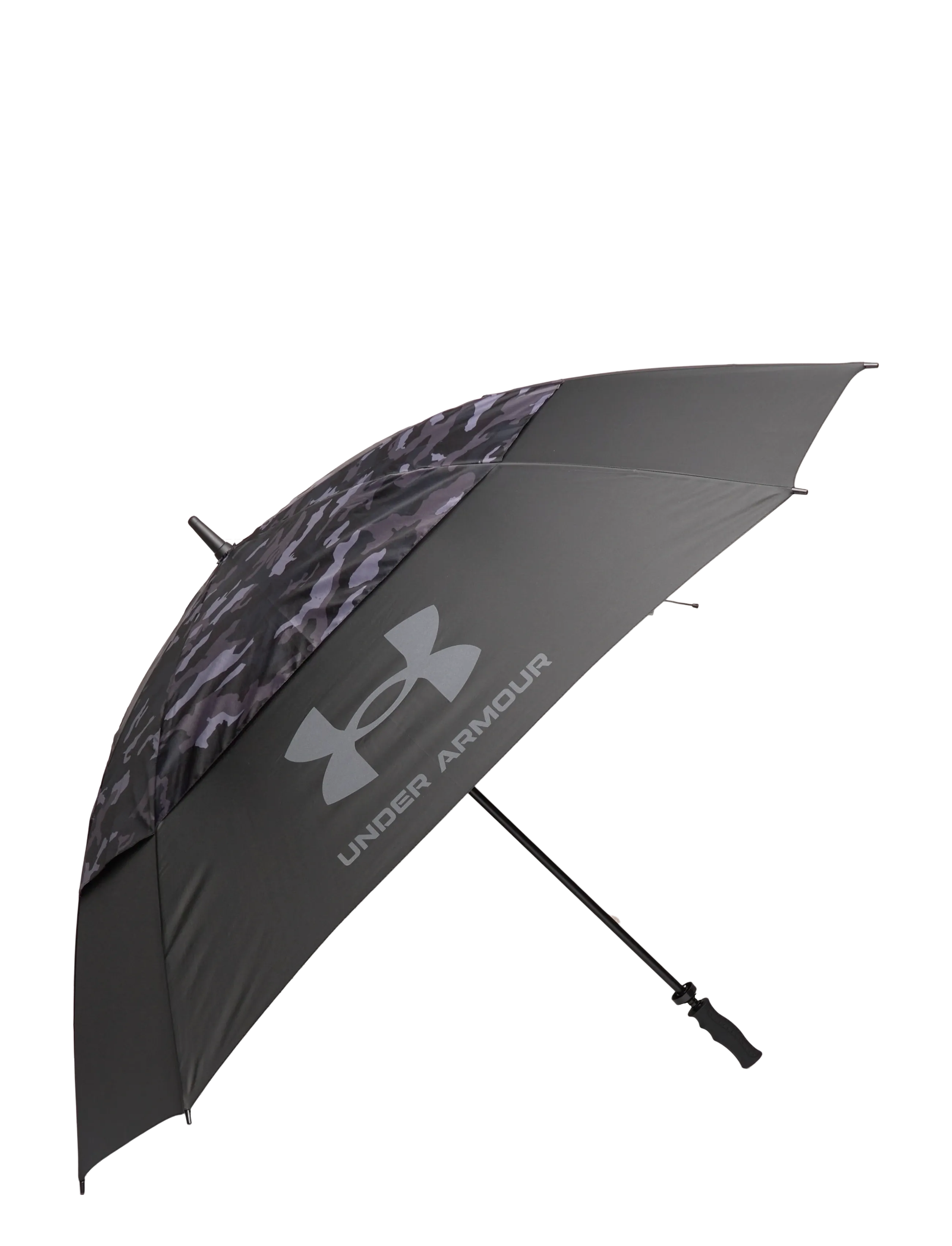 Under Armour UA DOUBLE CANOPY GOLF UMBRELLA - Under Armour - BLACK / black