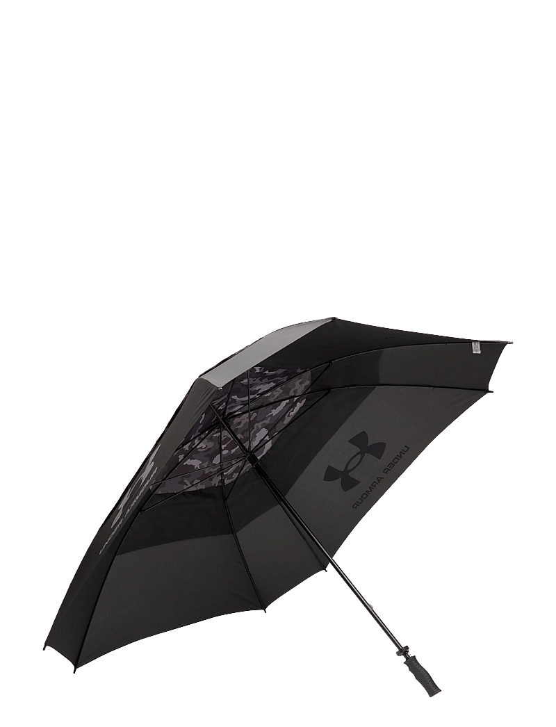 Under Armour - UA DOUBLE CANOPY GOLF UMBRELLA - golfparaply - black - 1