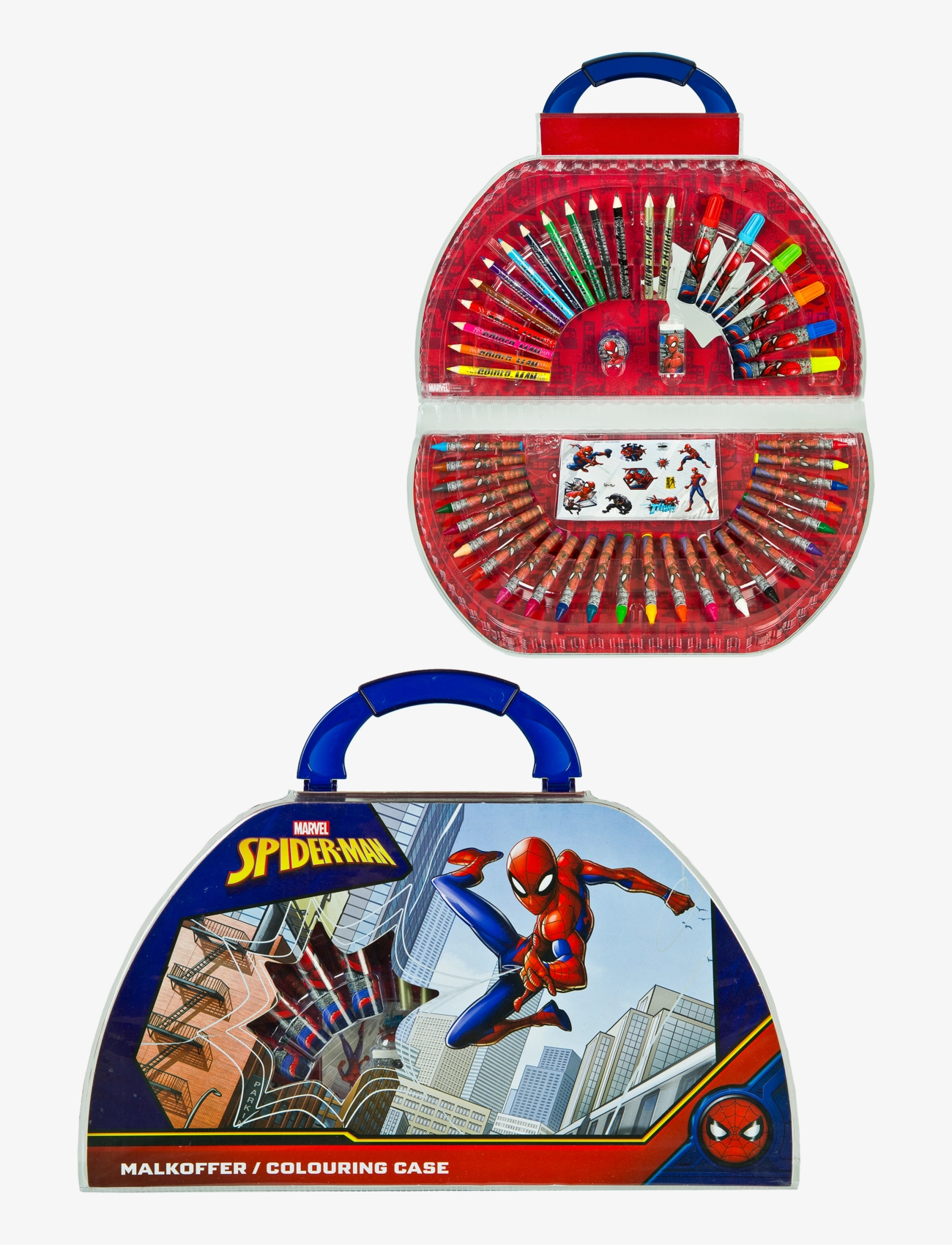 UNDERCOVER Spider-Man Colouring Case Patterned - One Size - Kinder