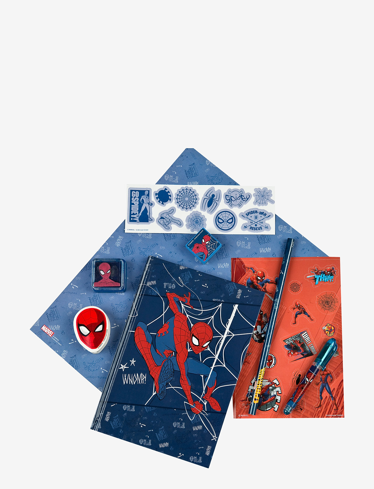 Undercover - Decorative notebook set - Sipderman - multi coloured - 0