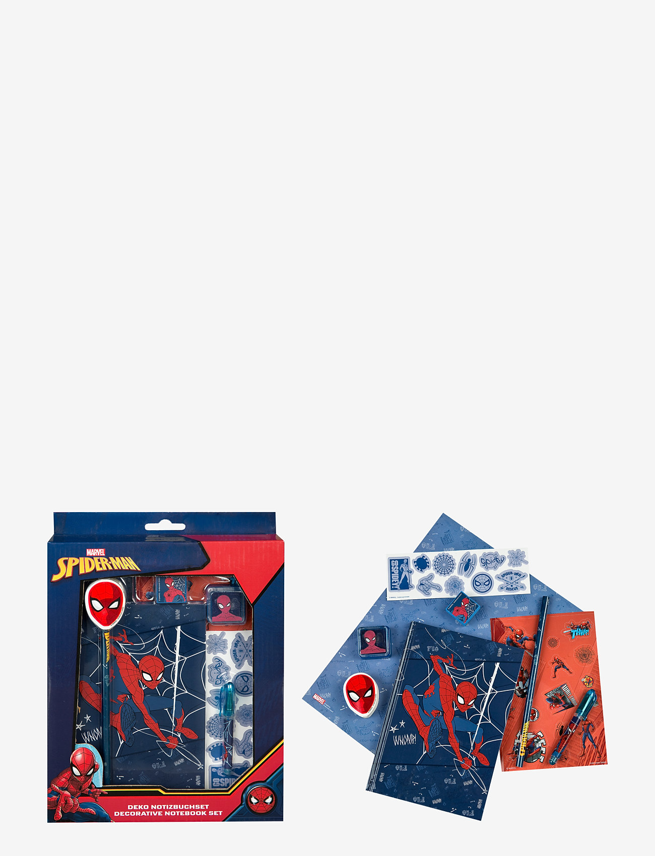 Undercover - Decorative notebook set - Sipderman - multi coloured - 1