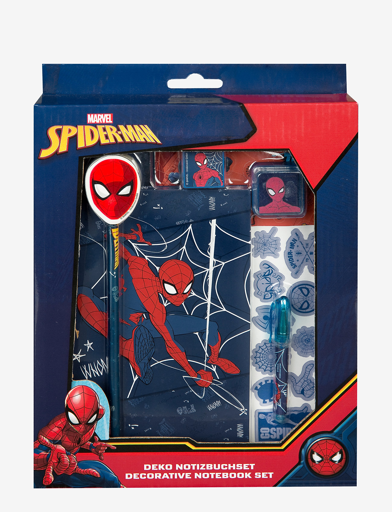 Undercover - Decorative notebook set - Sipderman - multi coloured - 2