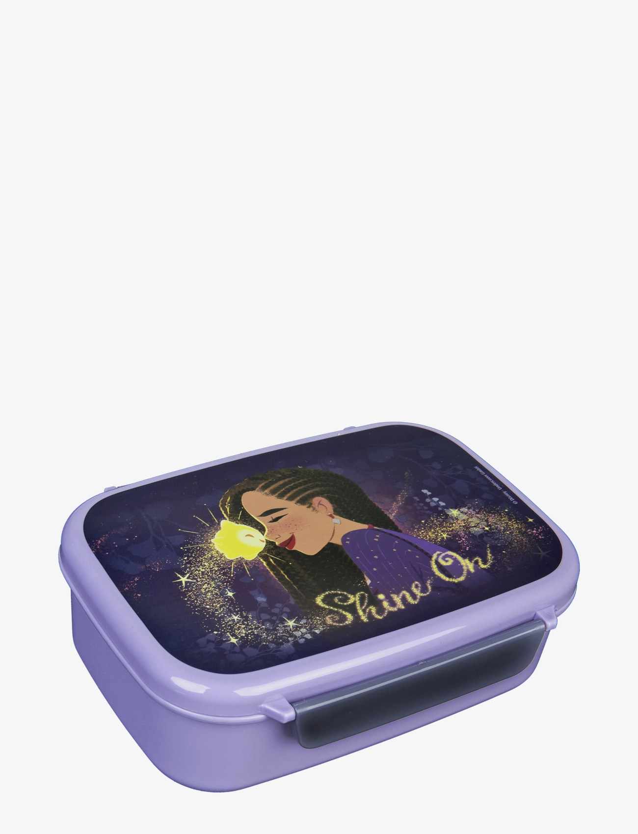 Ønsket Disney Wish Lunch Box, Madkasse, Lila, Str: ONE SIZE