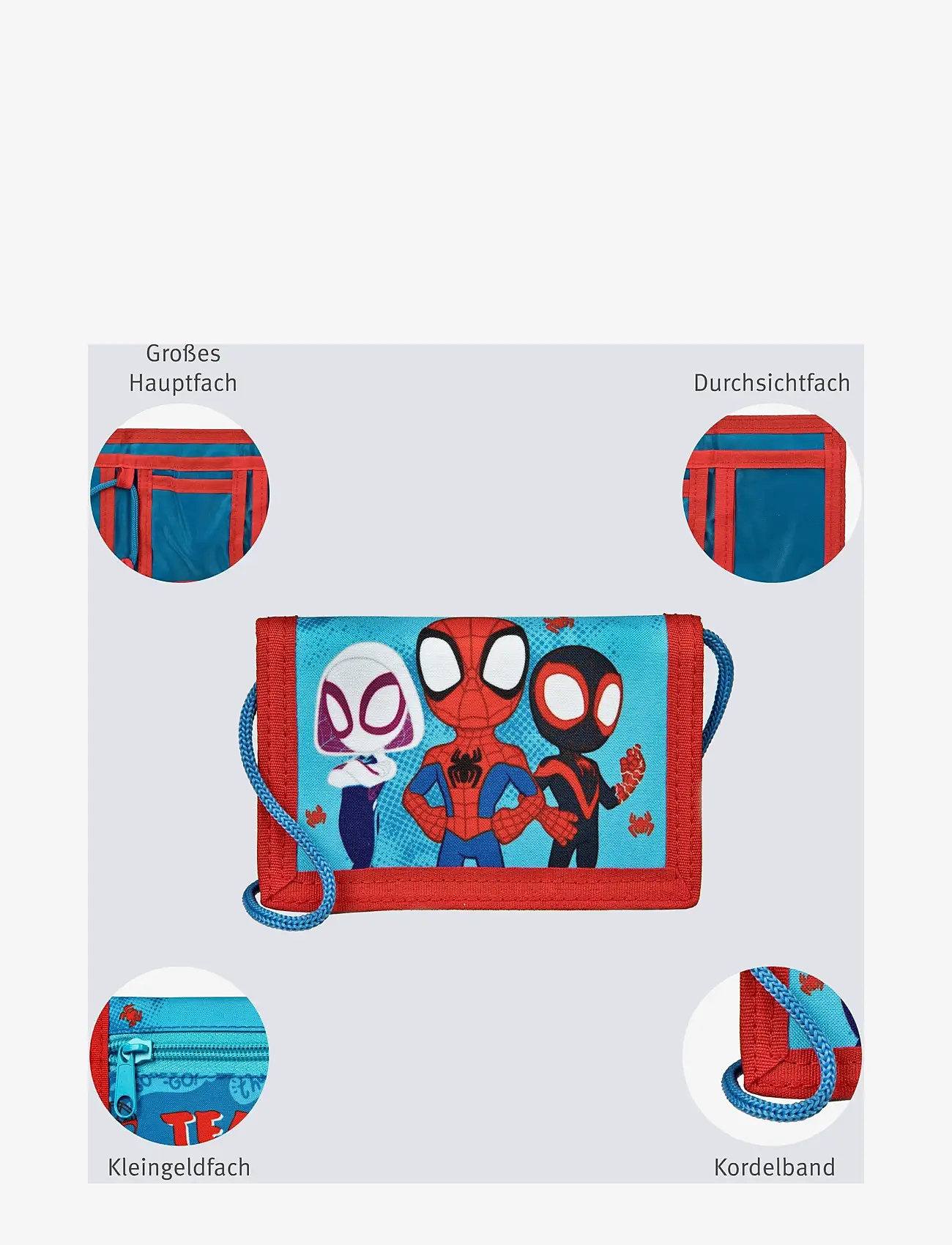 Undercover - Undercover Marvel Spidey Wallet - blue - 4