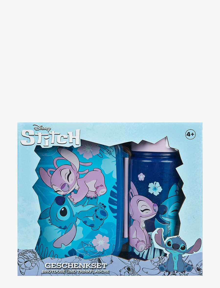 Undercover - Lilo & Stitch Lunch Box and Water Bottle Set - madalaimad hinnad - blue - 5