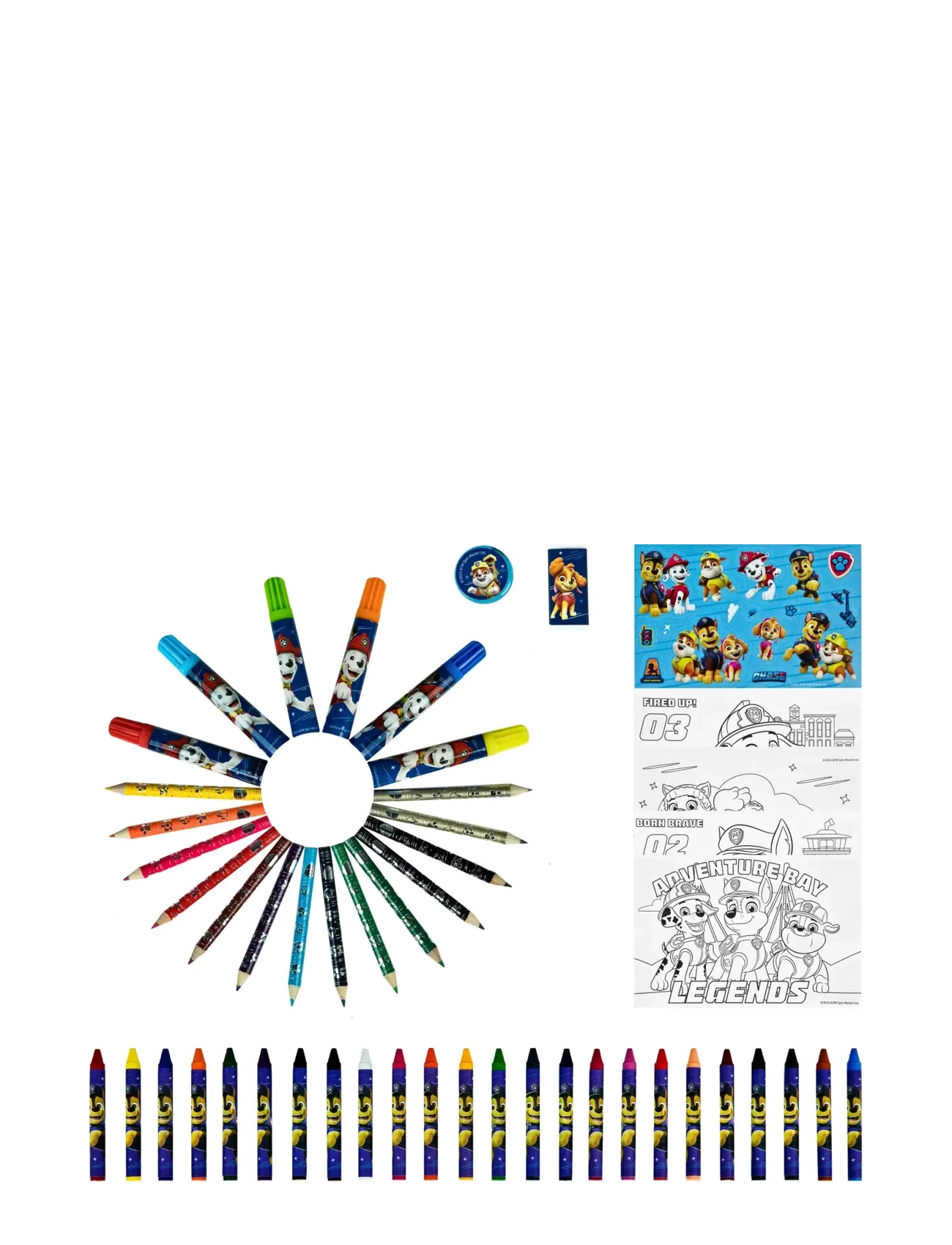 Undercover - Paw Patrol Coloring Case - multicolor - 3