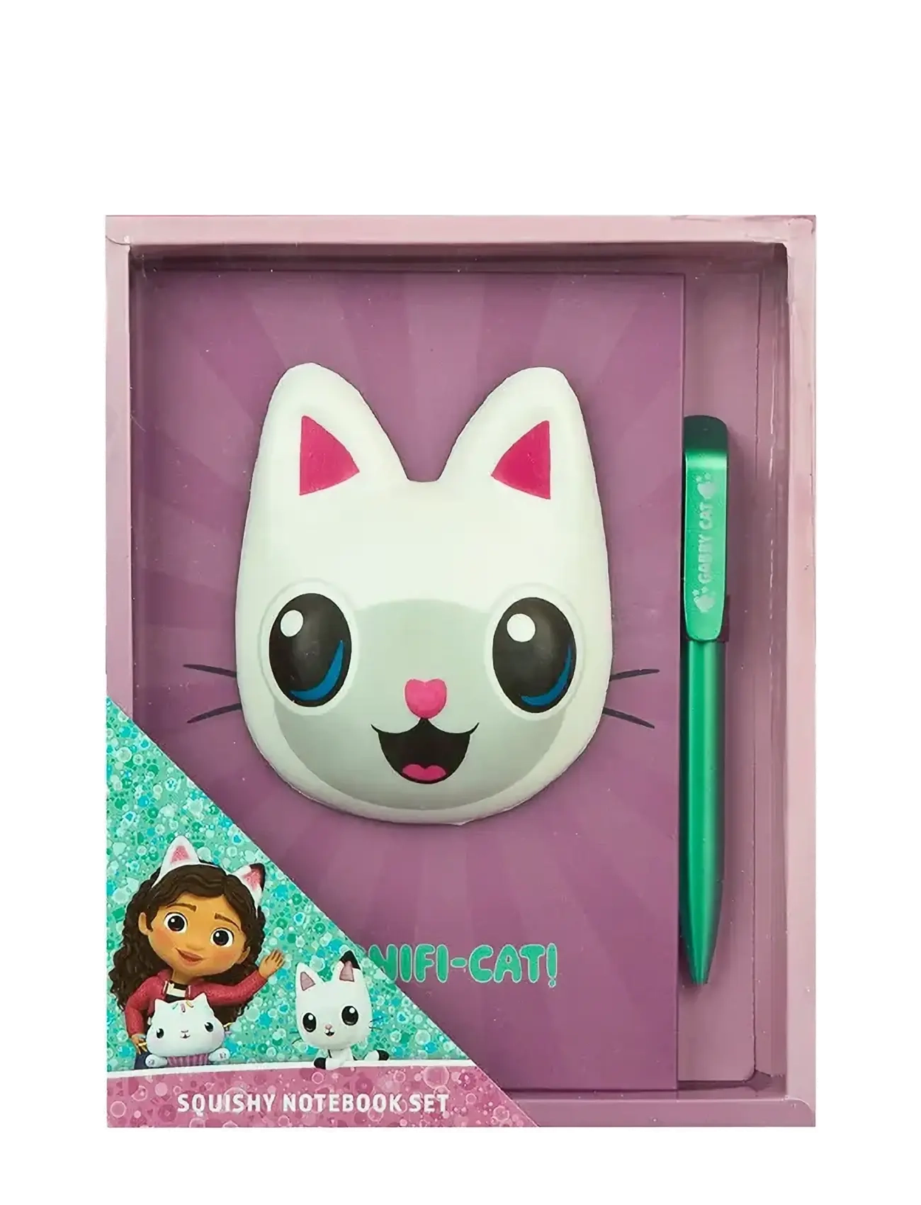 Undercover - Gabby's Dollhouse Squishy Notepad - kalendrid ja märkmikud - multicolor - 1